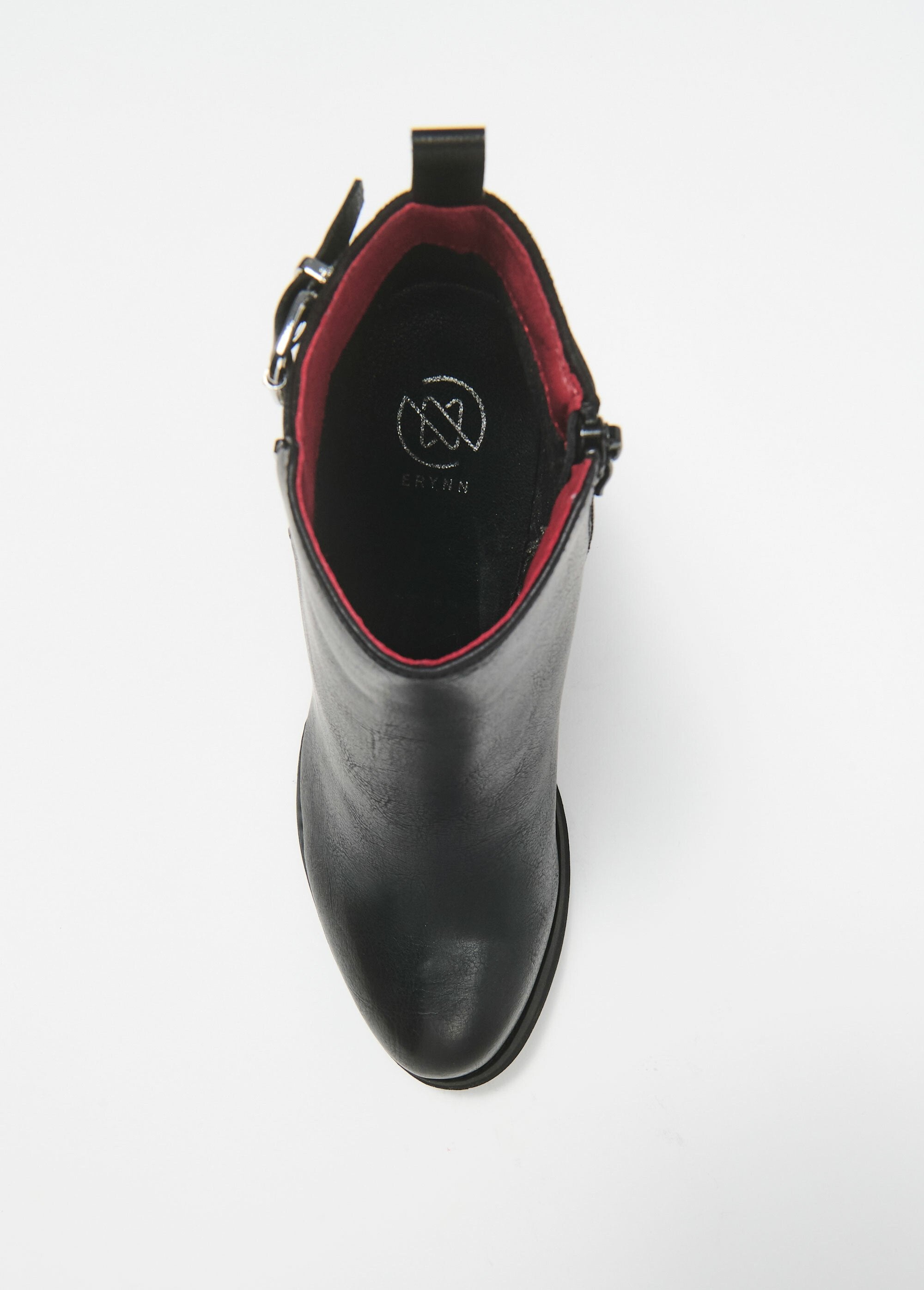 Botas_bimatéria_salto_alto_com_fivela_e_fecho_Noir_OV1_slim