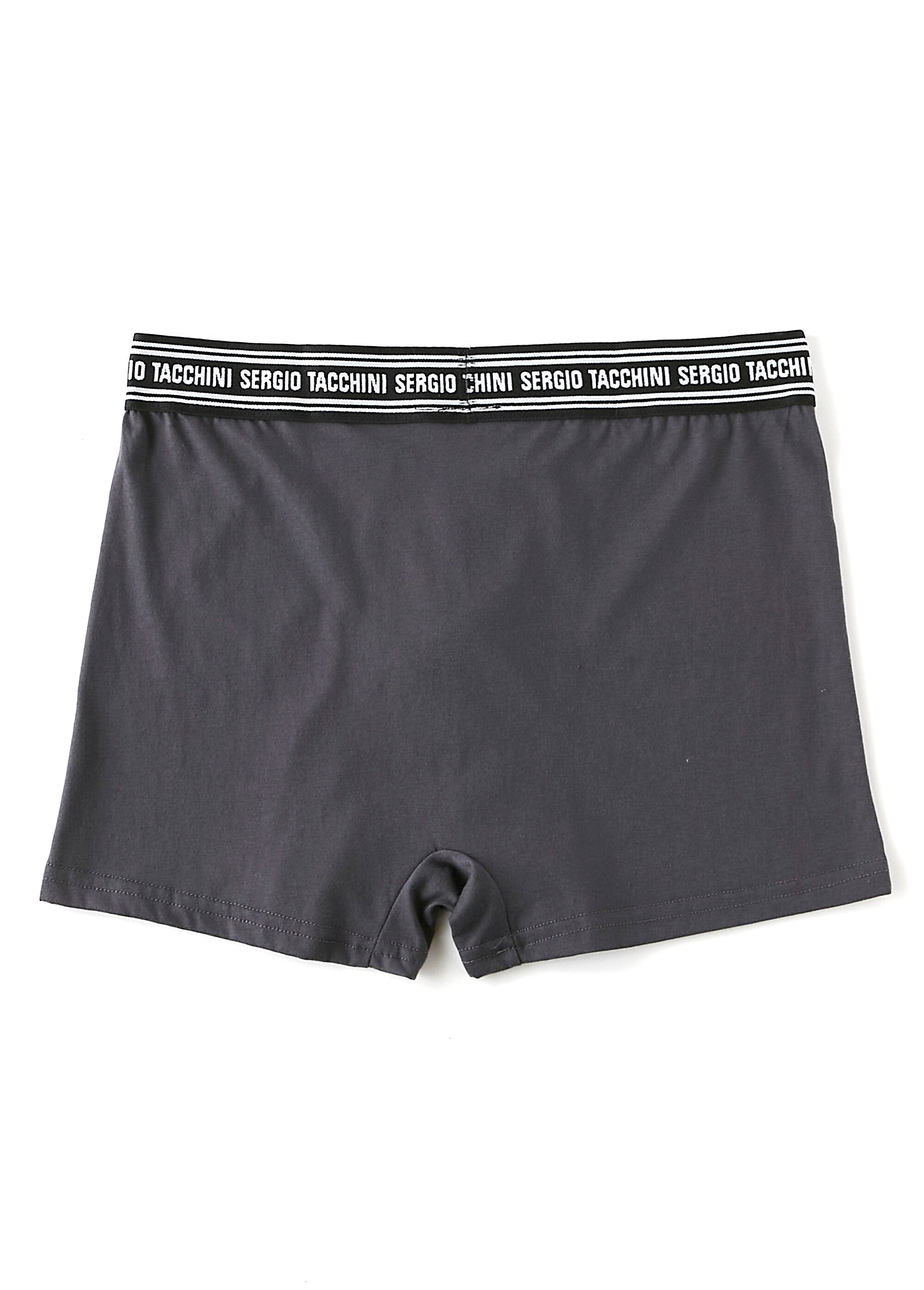 Cuecas_boxer_de_algodão_liso_Gris_fonce_DO1_slim