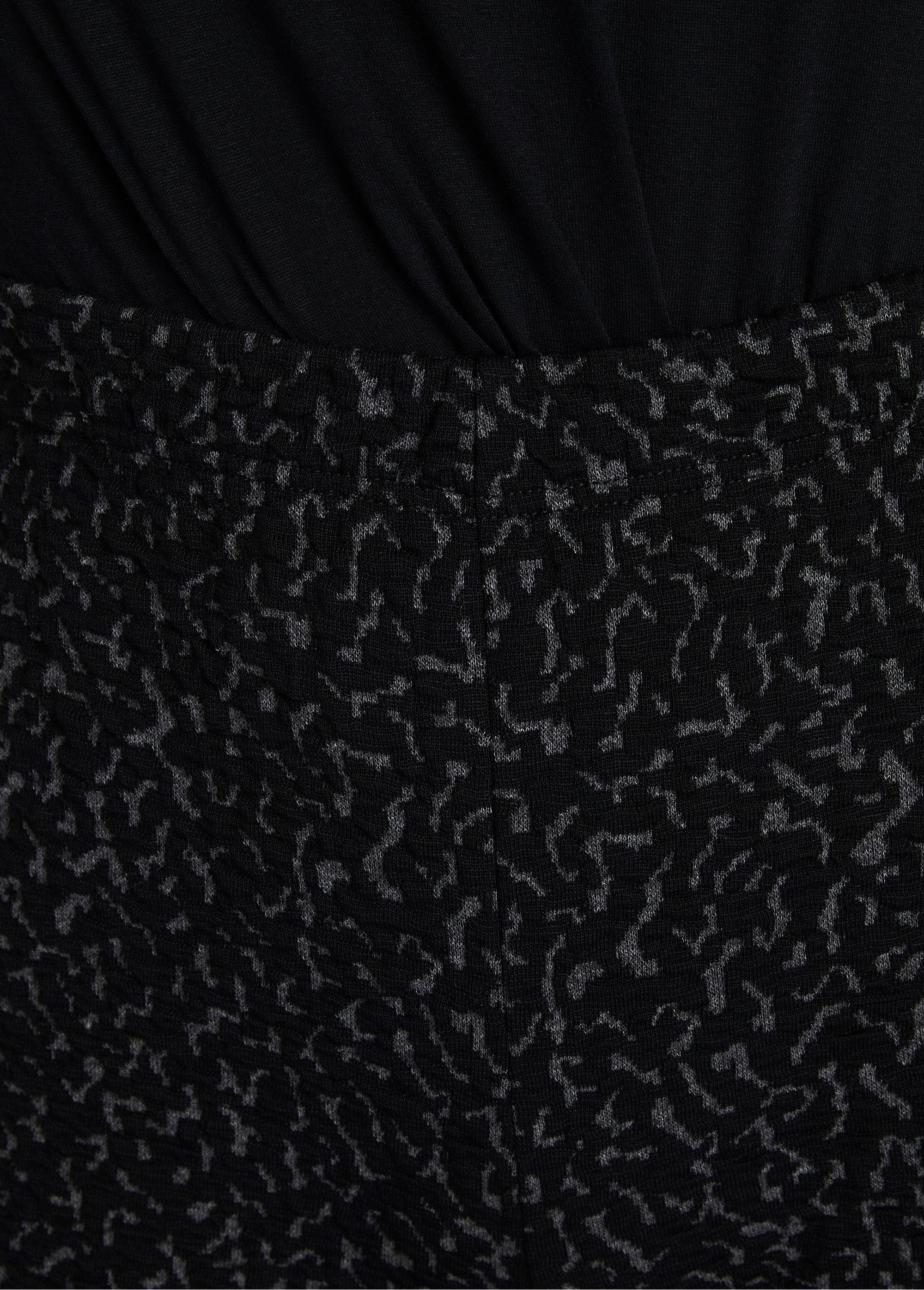 Leggings_de_cintura_elástica_lisa_ou_bicolor_Cinza_e_preto_DE1_slim