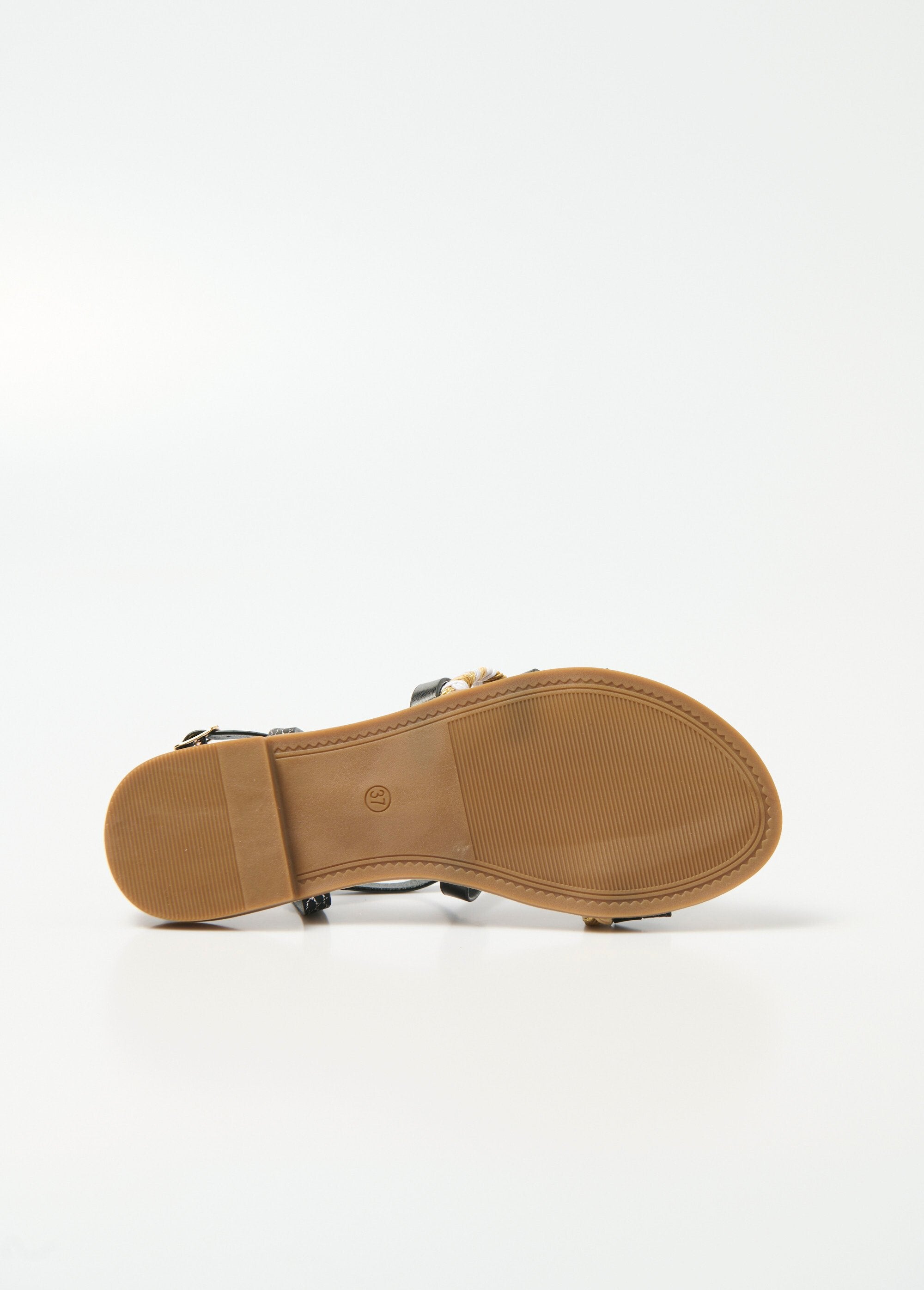 Alegria®_-_Sandálias_multimateriais_com_tiras_Noir_et_argente_UN1_slim