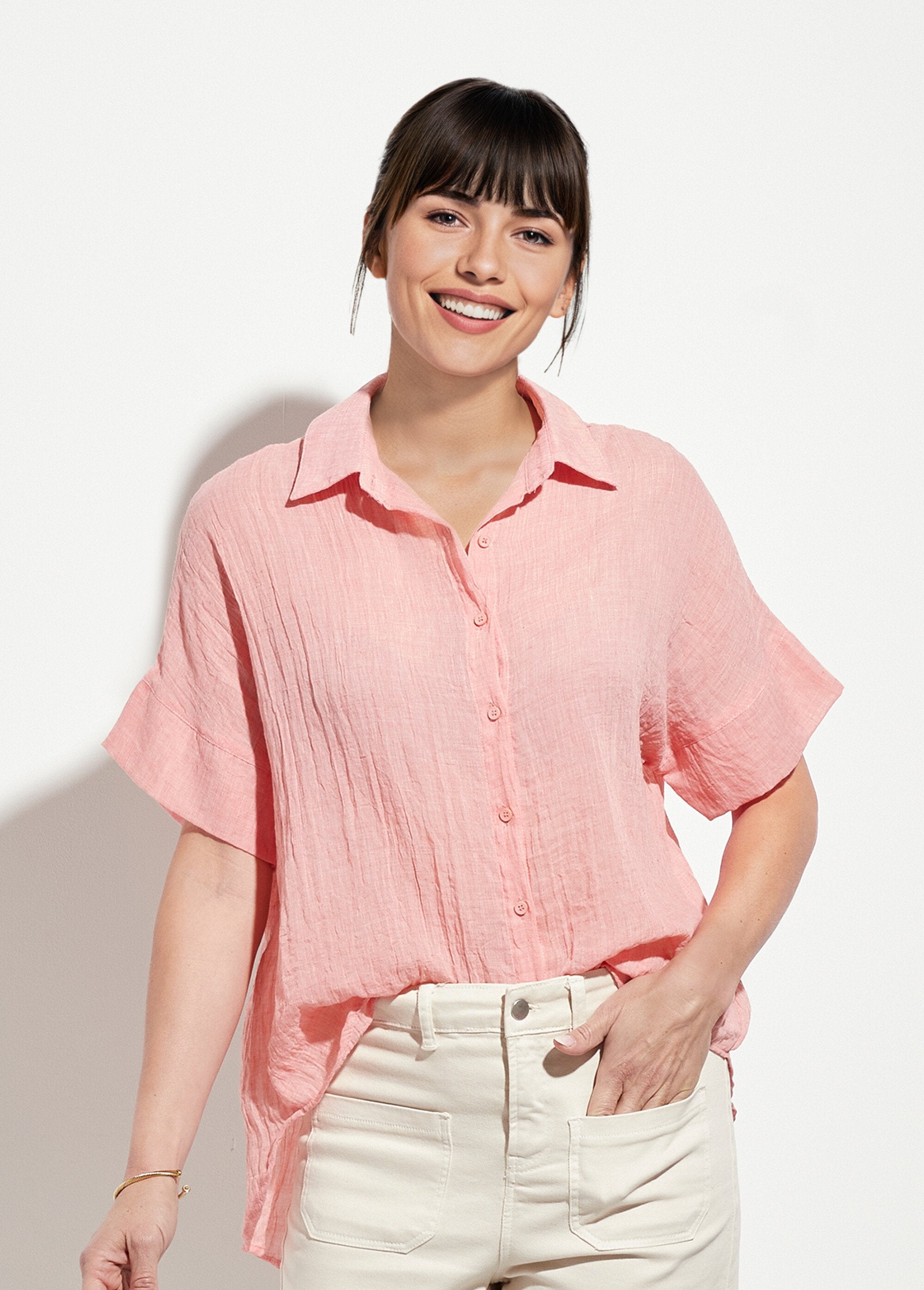 Blusa_de_voile_amassada_de_manga_curta_Coral_FA1_slim