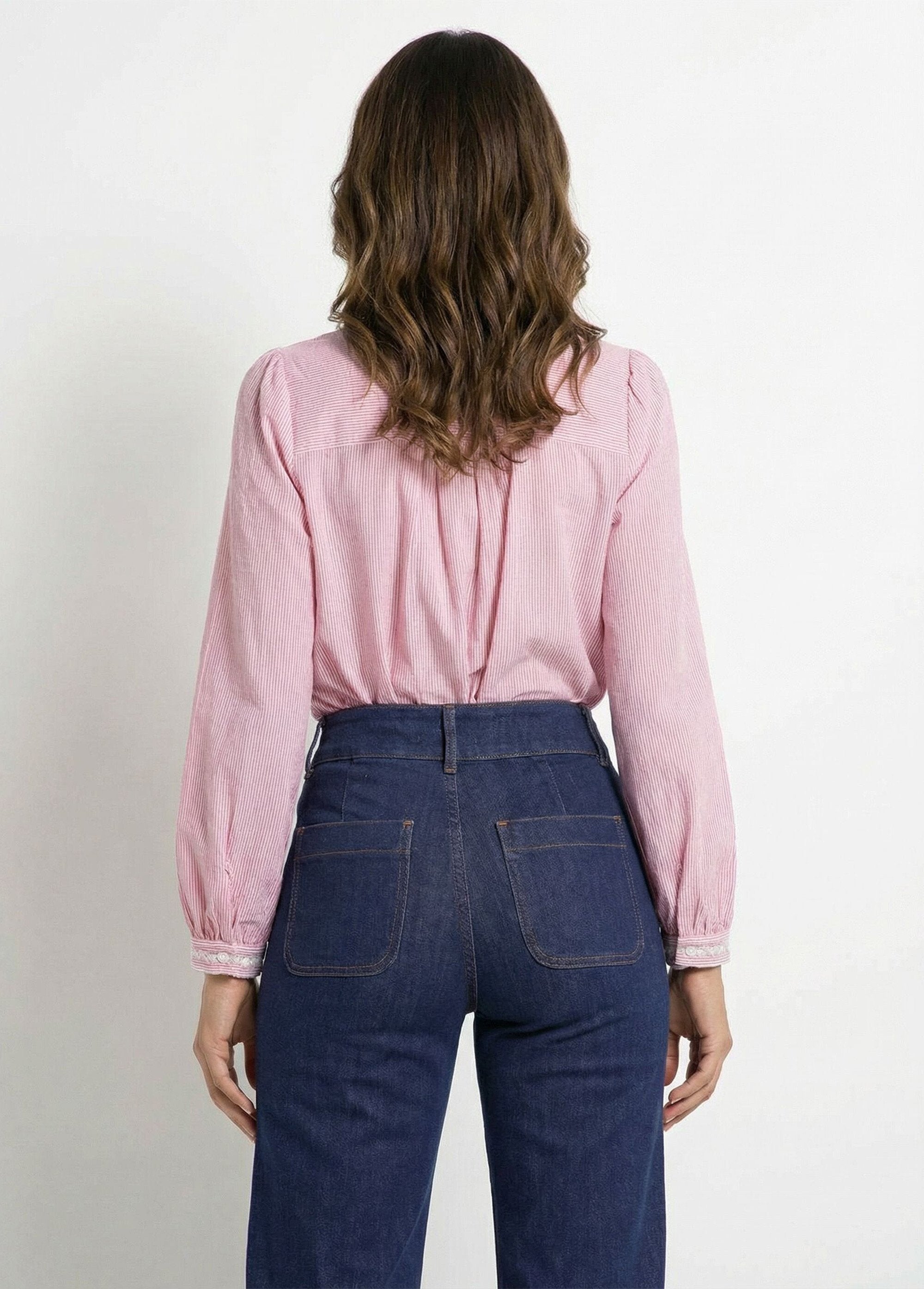 Chemisier_rayé_col_rond_et_broderies_Rouge_DO1_slim