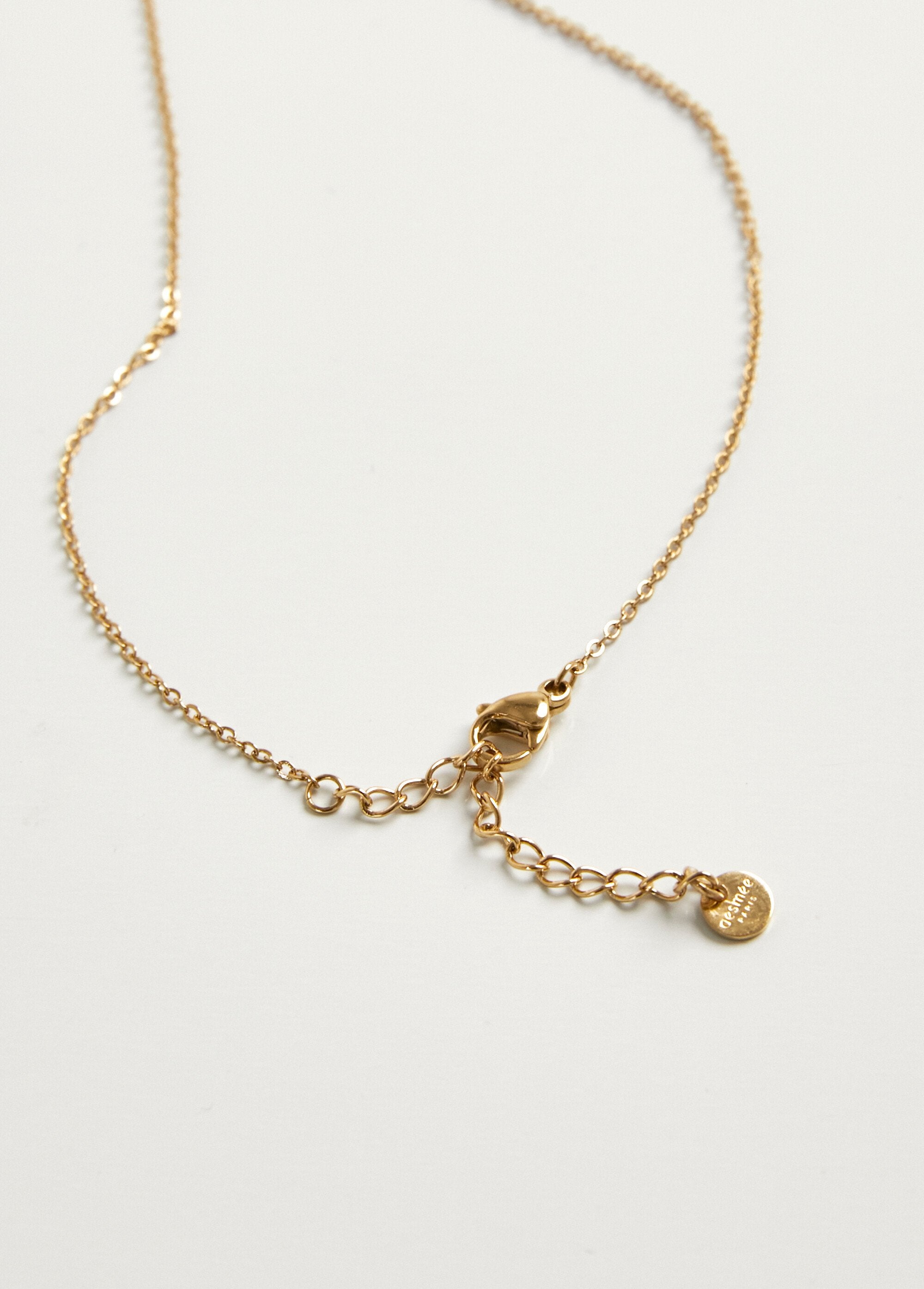 Colar_com_pingente_estriado_em_aço_martelado_Dore_DE3_slim