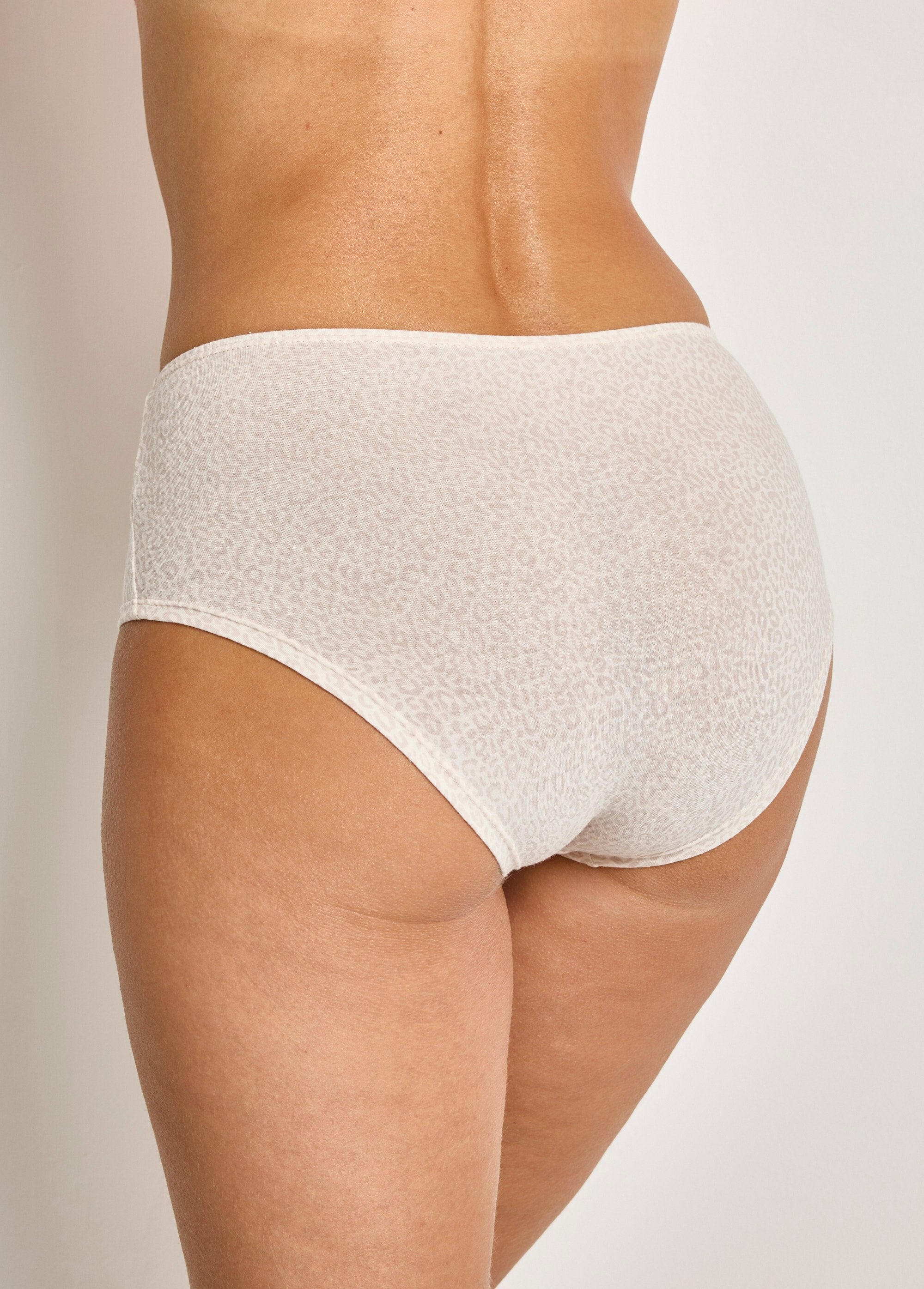 Calcinha_midi_de_algodão_elástico_de_cintura_alta_-_pacote_com_3_Assortis_ecru_lot3_DO2_slim