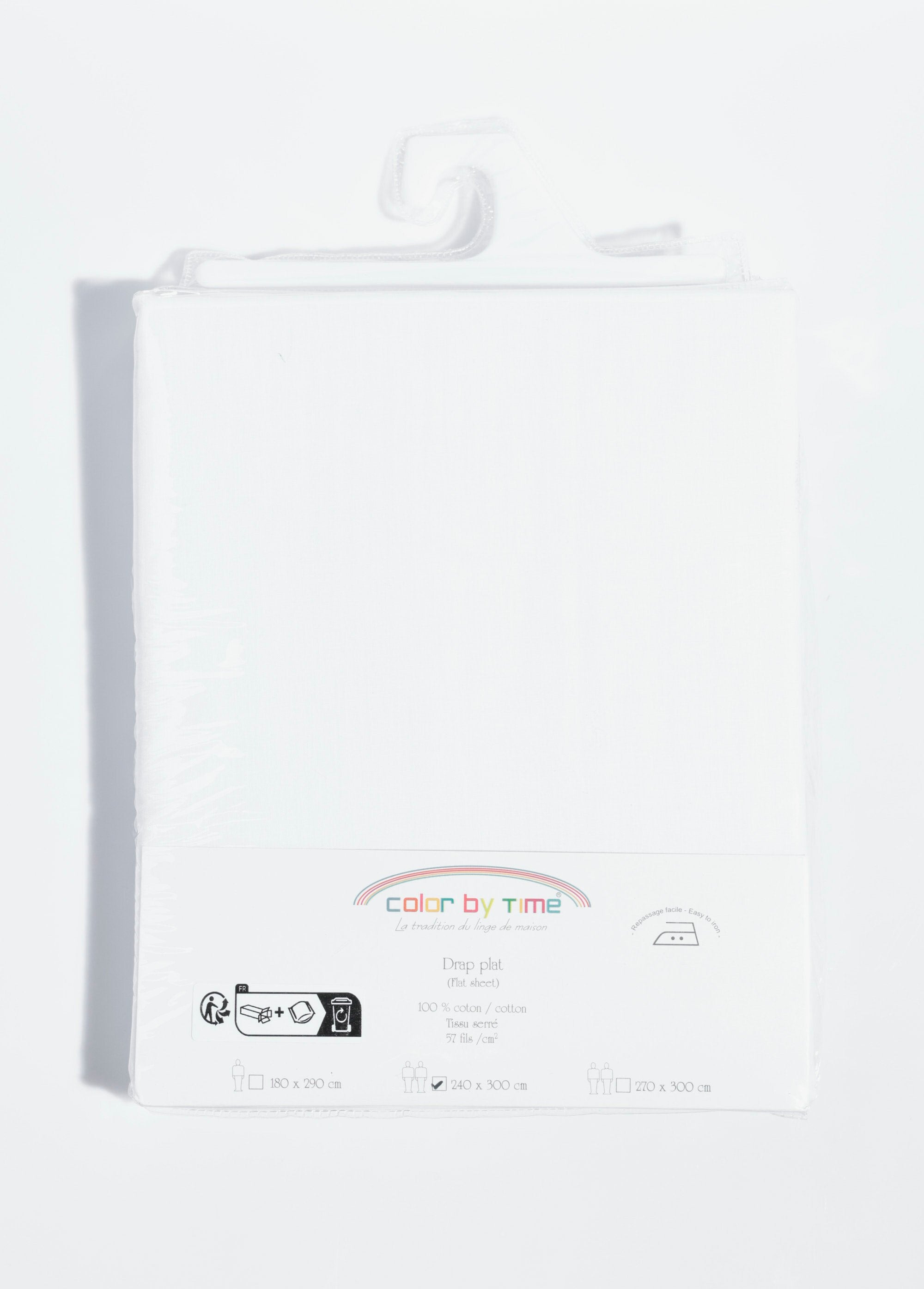 Drap_plat_pur_coton,_repassage_facile_Blanc_DE1_slim