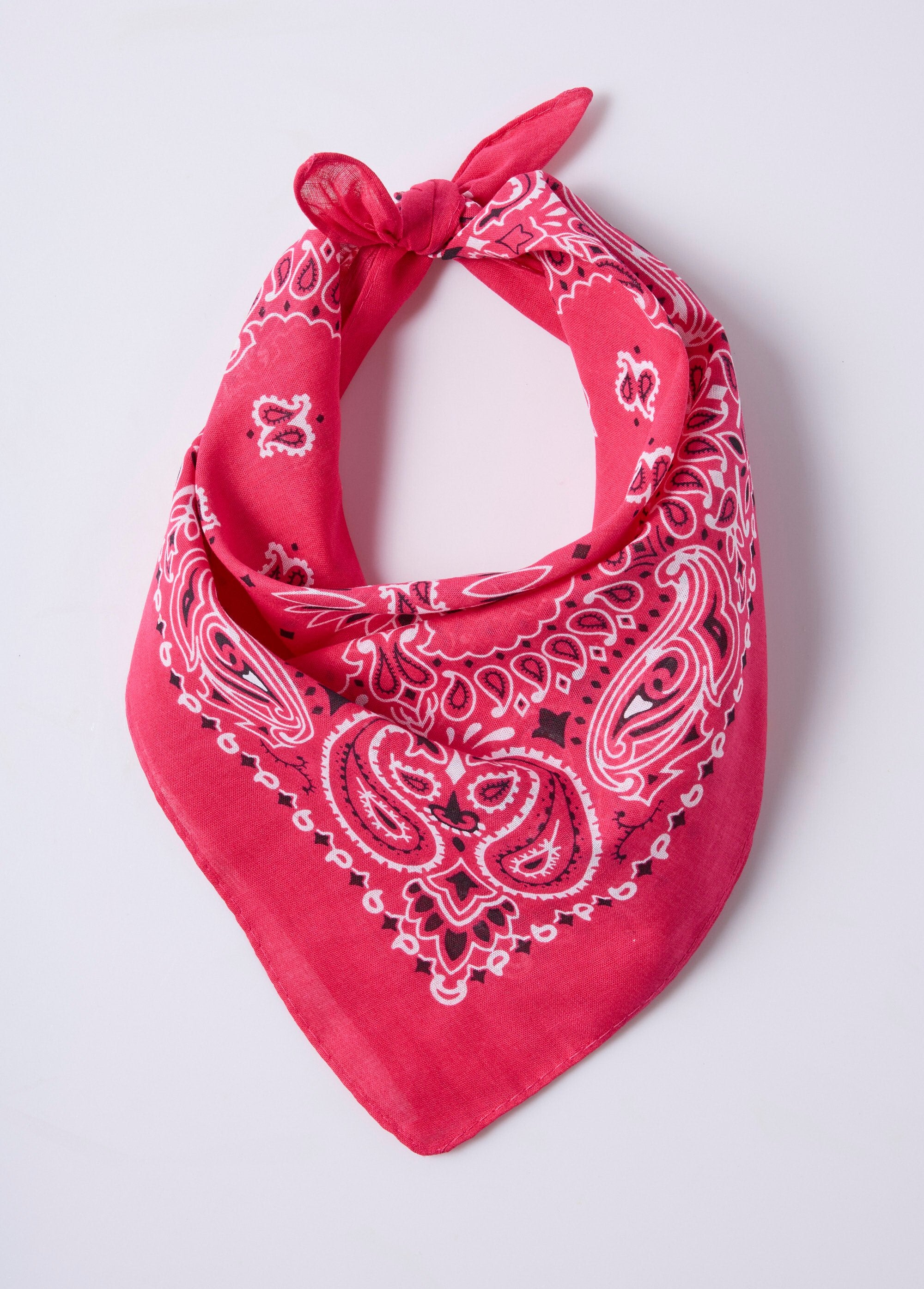 Lenço_bandana_quadrado_de_lona_de_algodão_Fuchsia_FA1_slim