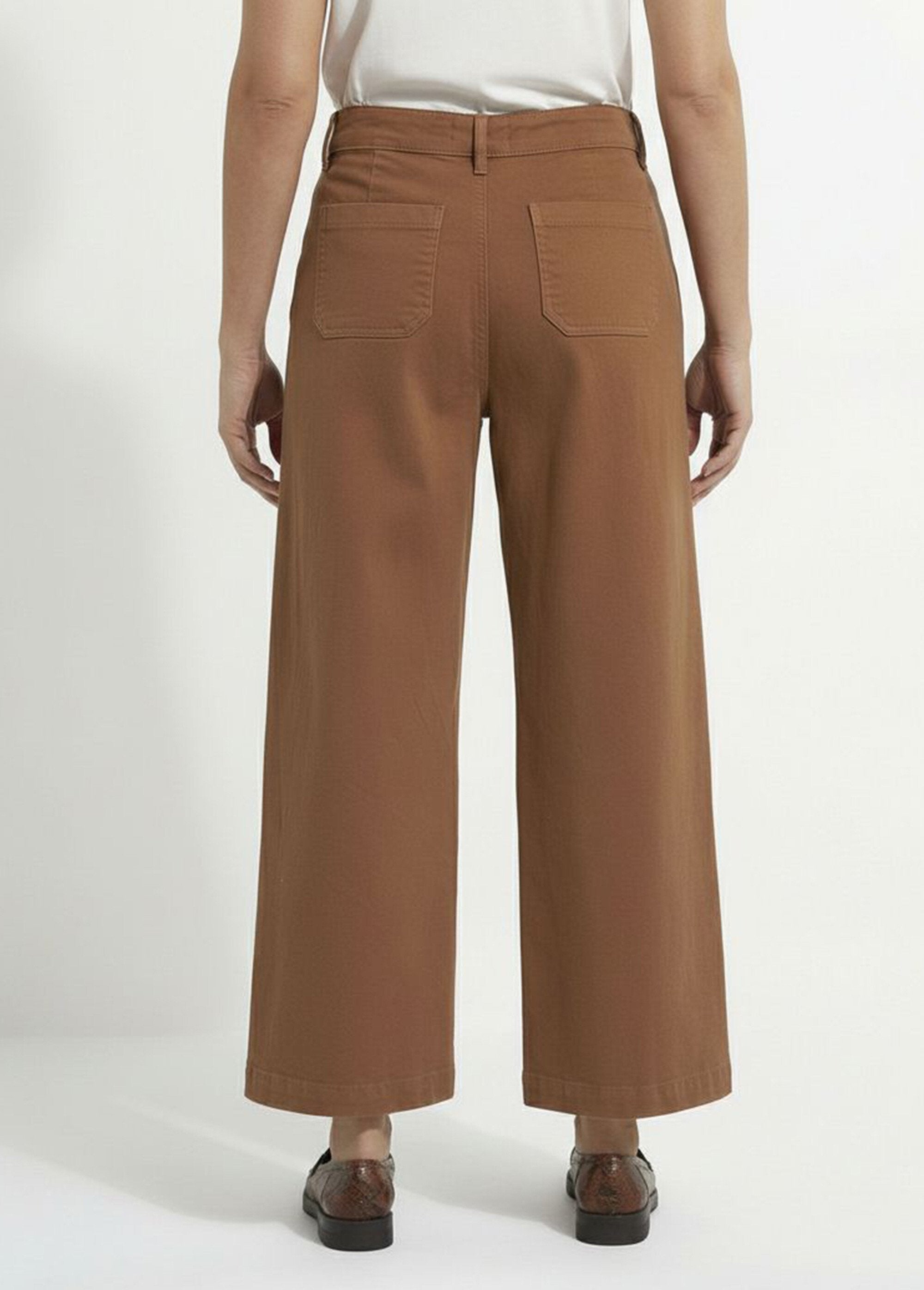 Calças_de_ganga_de_perna_larga_7/8_com_4_bolsos_Noisette_DO1_slim