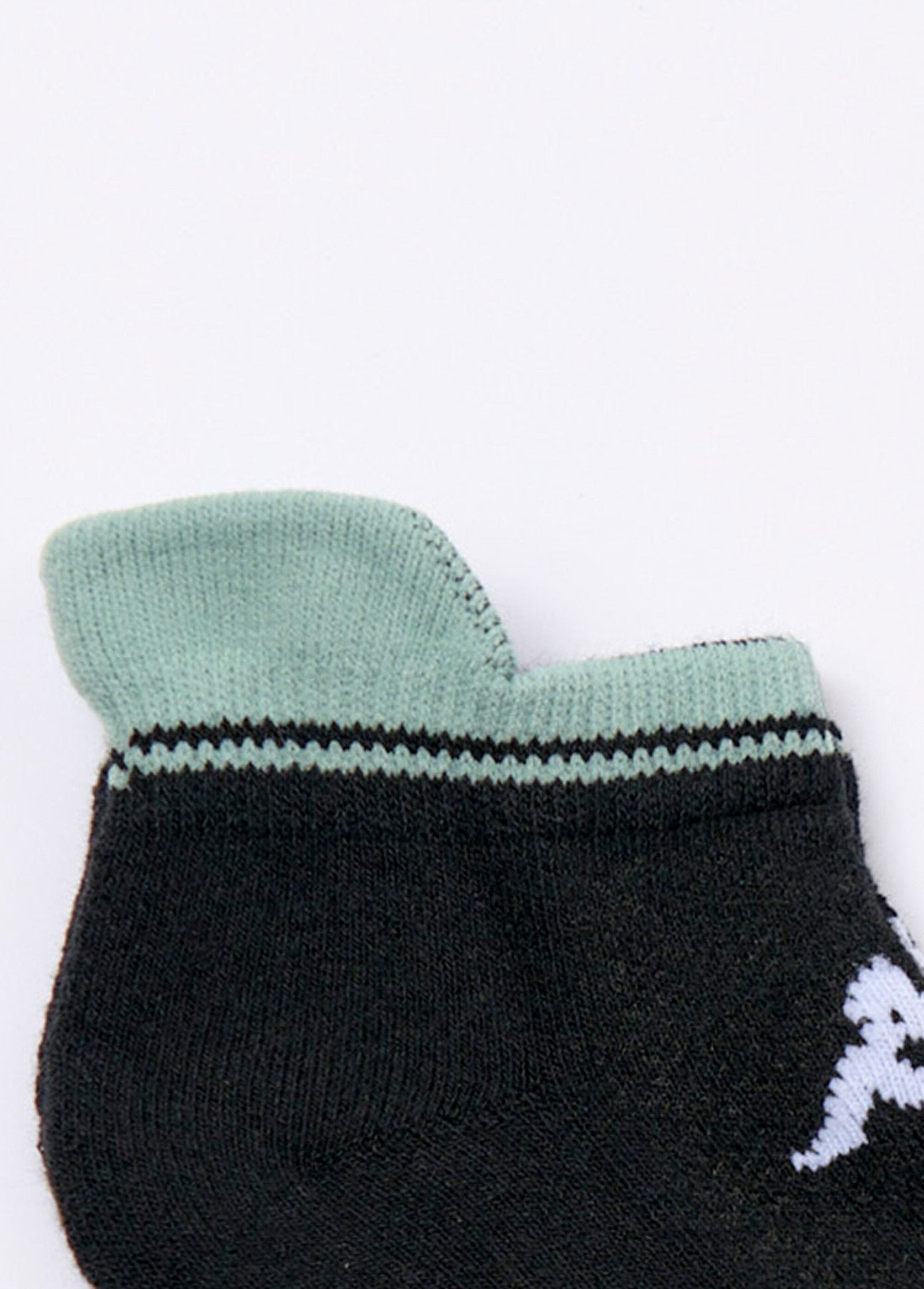 Kappa®_-_Pacote_de_2_meias_com_logotipo,_pretas_Noir_lot_2_DE2_slim