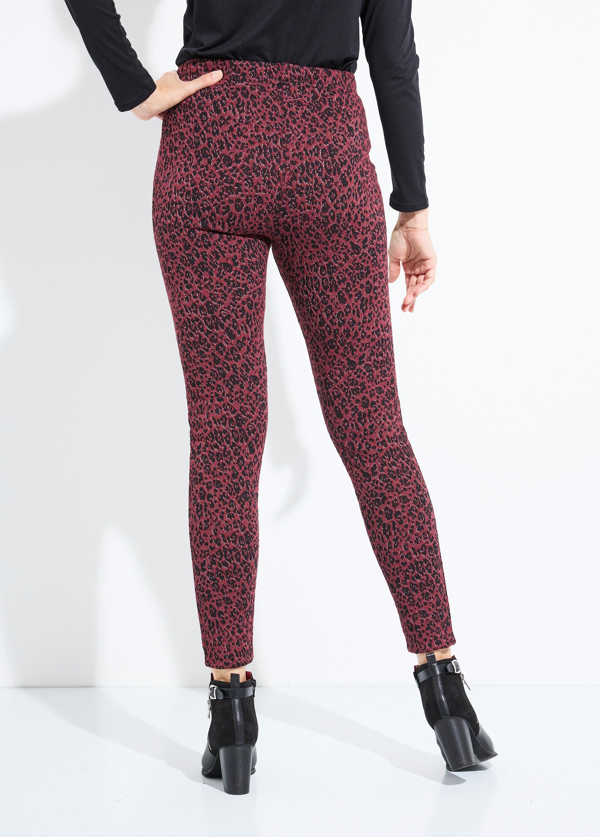 Legging_em_jacquard_de_pele_de_animal_com_cintura_elástica_Cassis_et_noir_DO1_slim