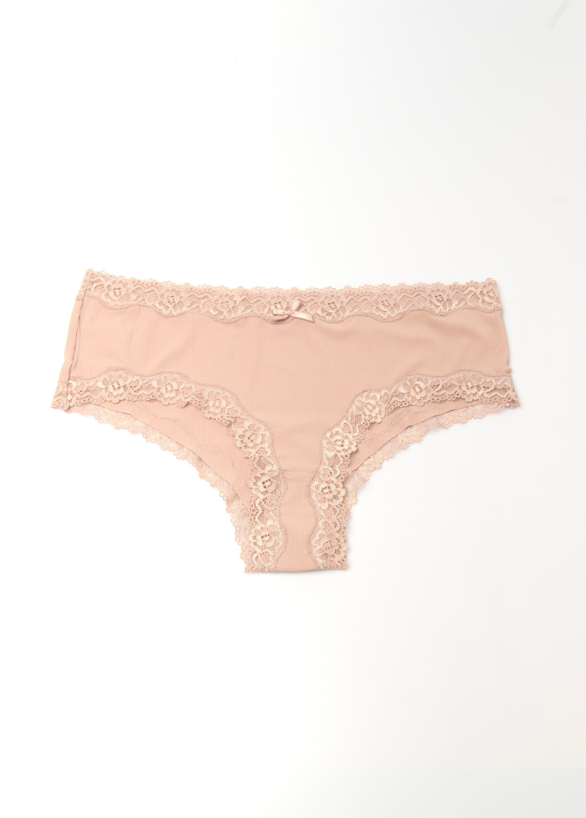 Pacote_com_2_shorts_de_microfibra_com_borda_de_renda_Blanc_et_rose_DE2_slim