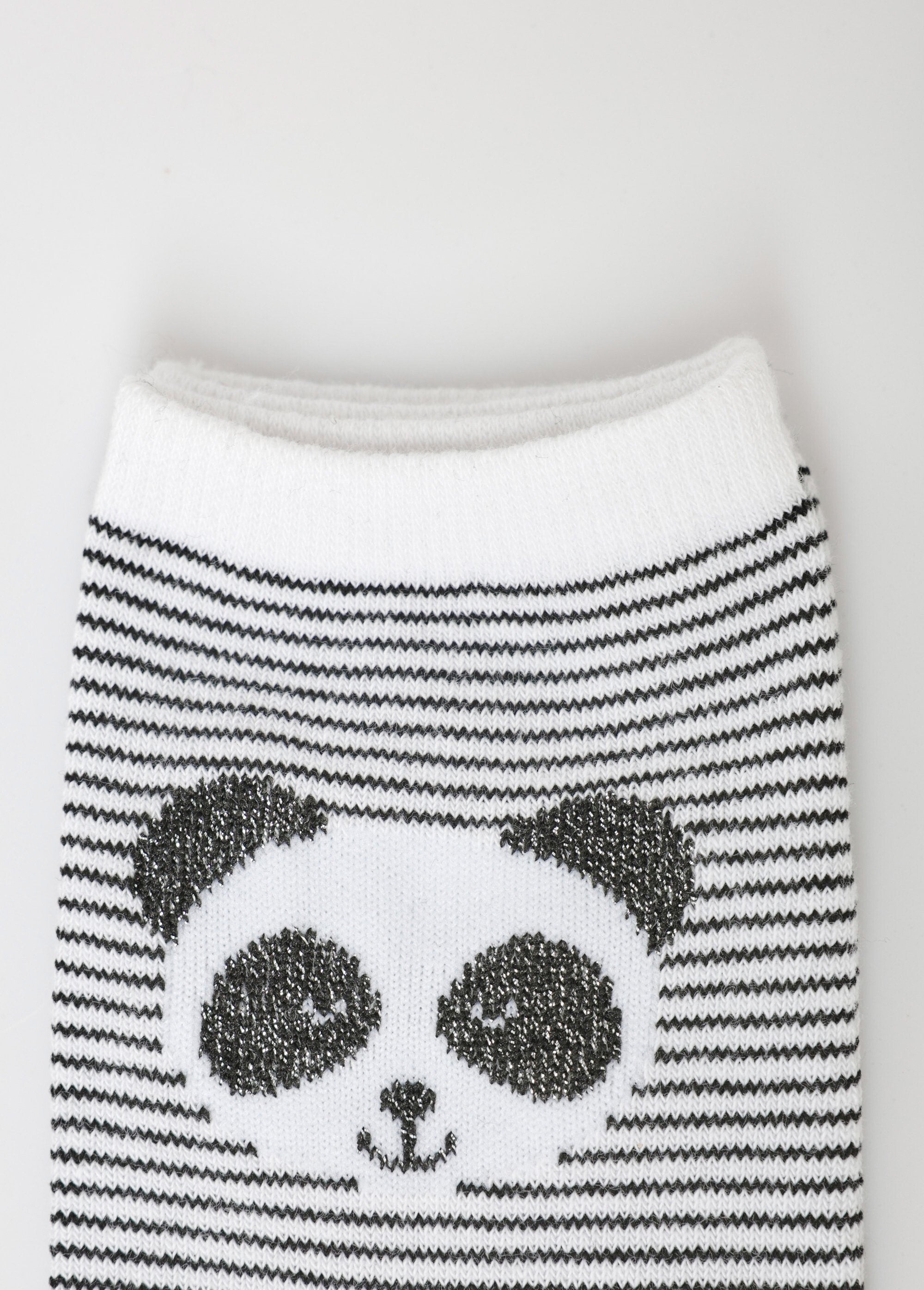 Pacote_de_3_meias,_tema_panda_Gris_et_noir_DE4_slim