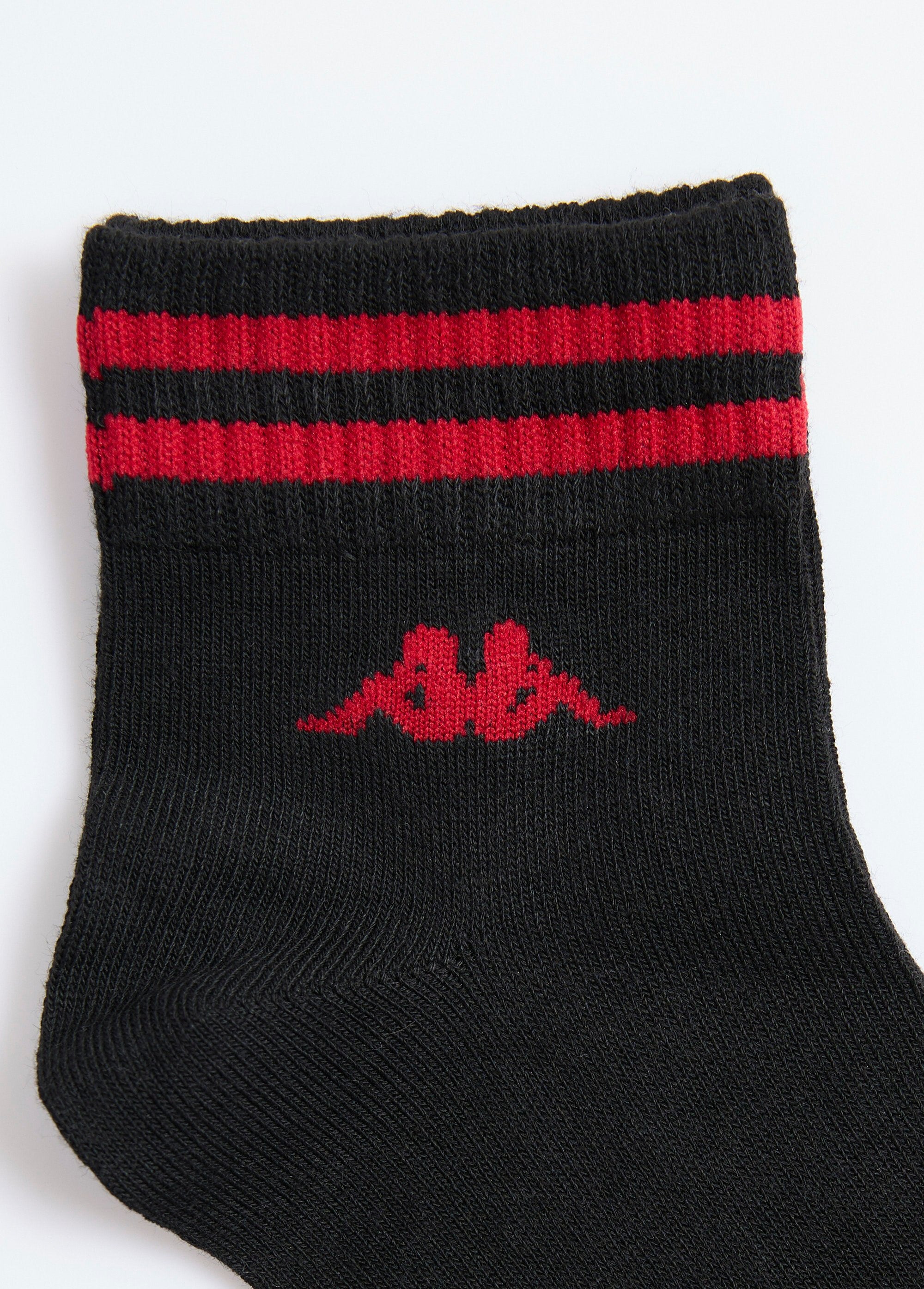 Meias_esportivas_de_cano_médio_com_punho_listrado_Noir_DE4_slim