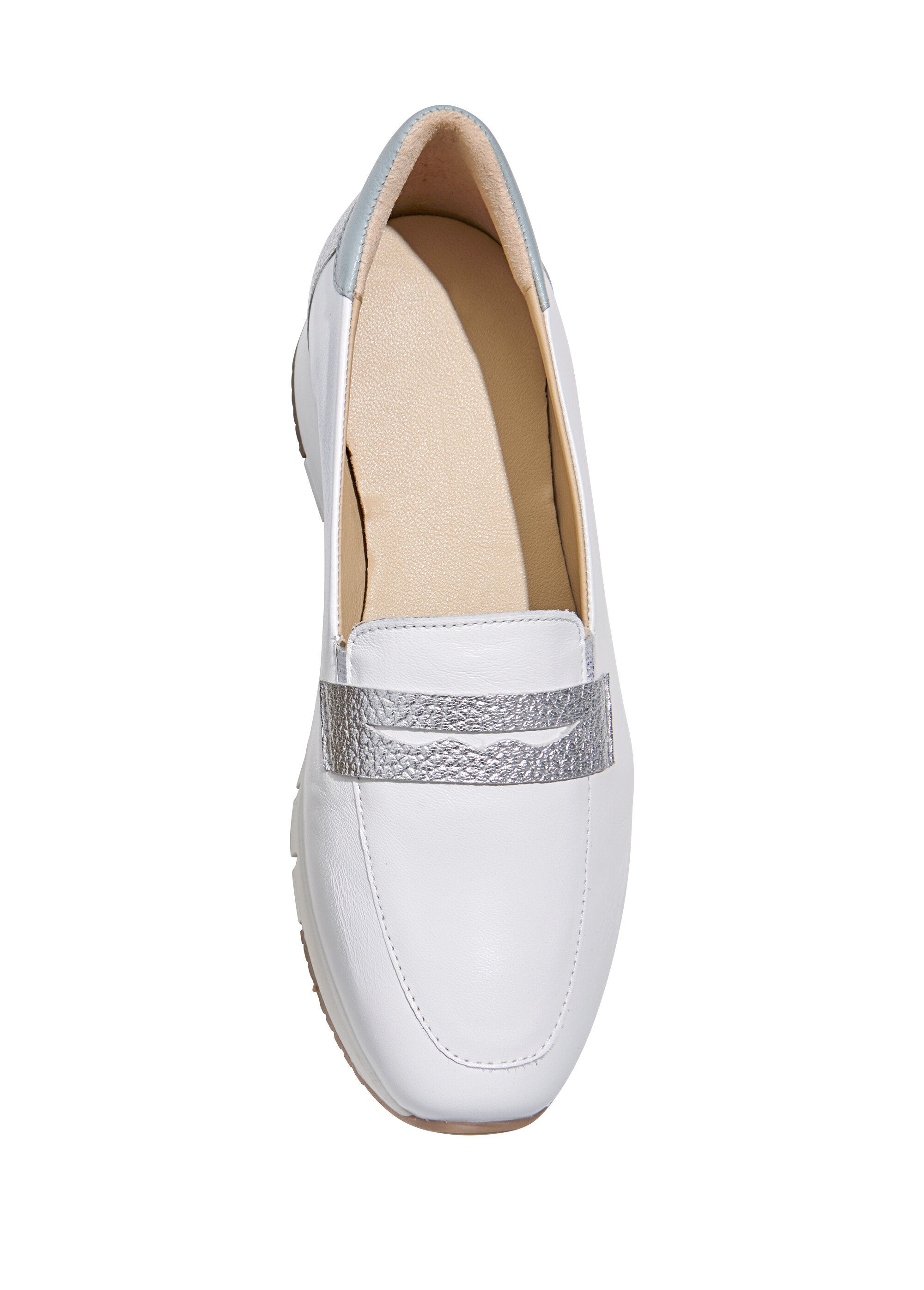 Mocassim_de_couro_com_largura_confortável_Blanc_et_argent_FA1_slim