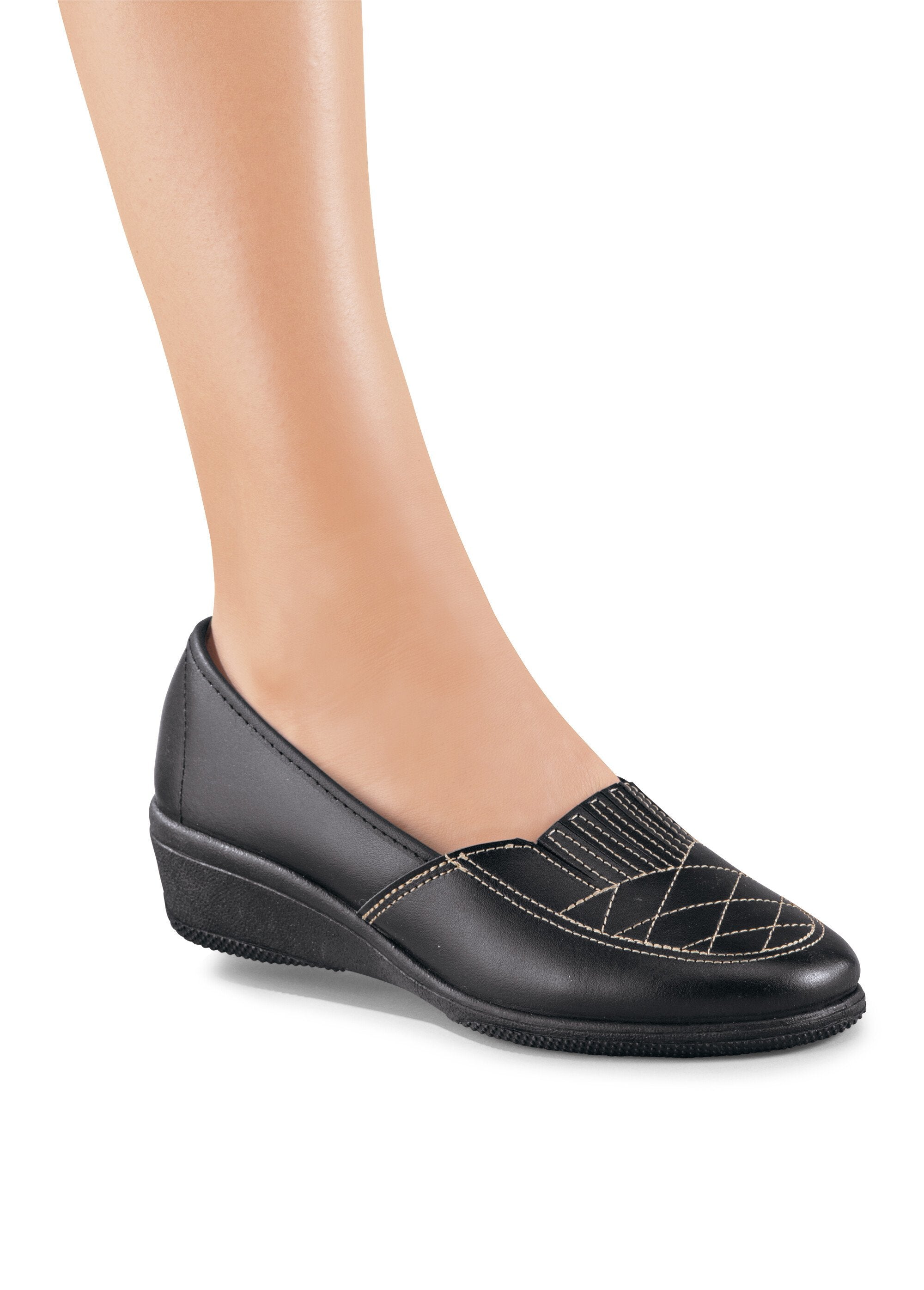 Mocassins_cuir_largeur_confort_élastiqués_Noir_SF1_slim
