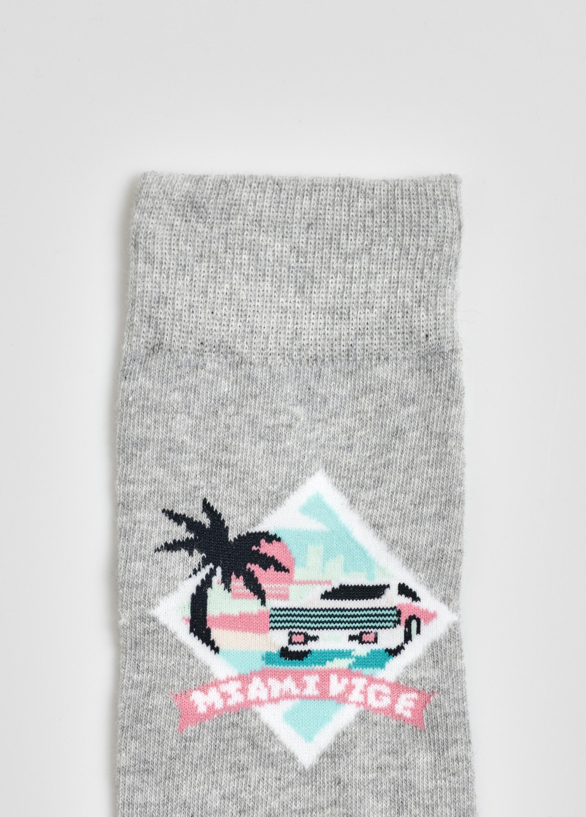 Par_de_meias_licenciadas_Miami_Vice_Gris_et_turquoise_DE2_slim