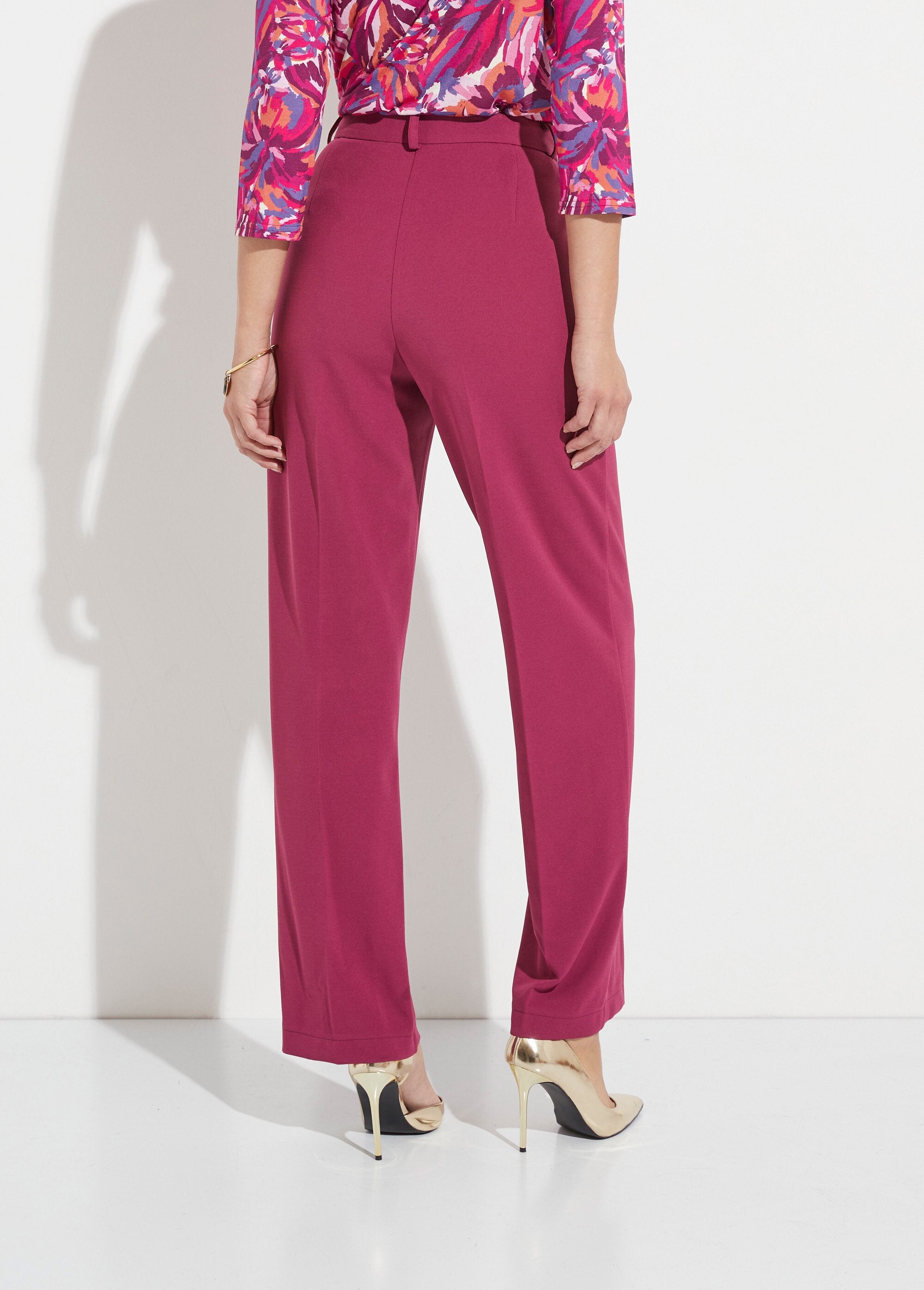 Calças_de_malha_elástica_lisas_e_largas_Cassis_DO1_slim