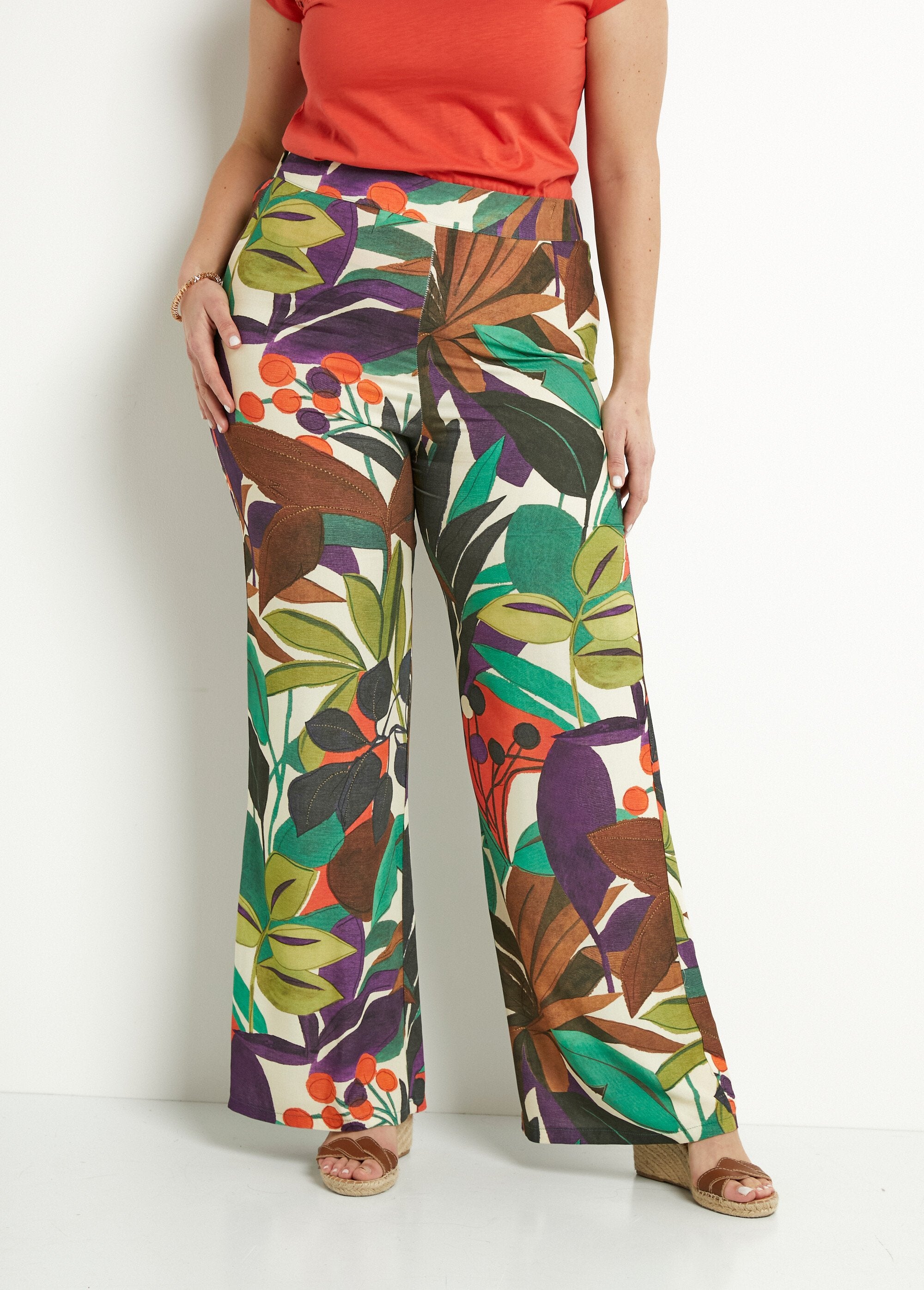 Calça_estampada_com_cós_largo_e_elástico_Multicolore_FA1_curvy