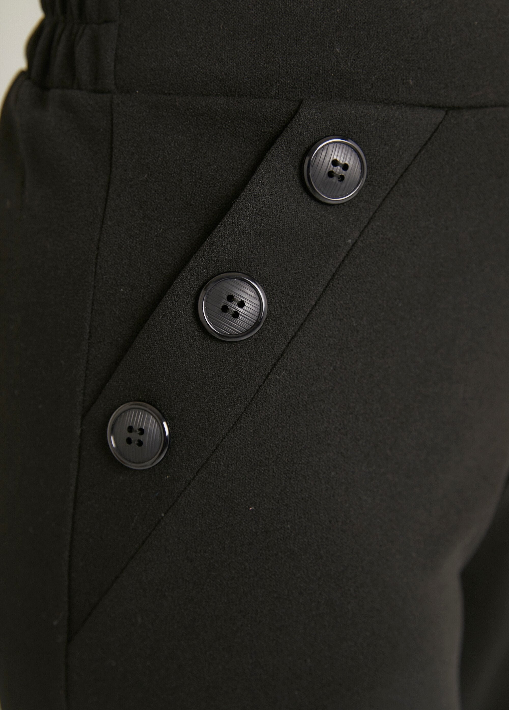 Pantalon_large_taille_semi_élastiquée_uni_Noir_DE1_slim