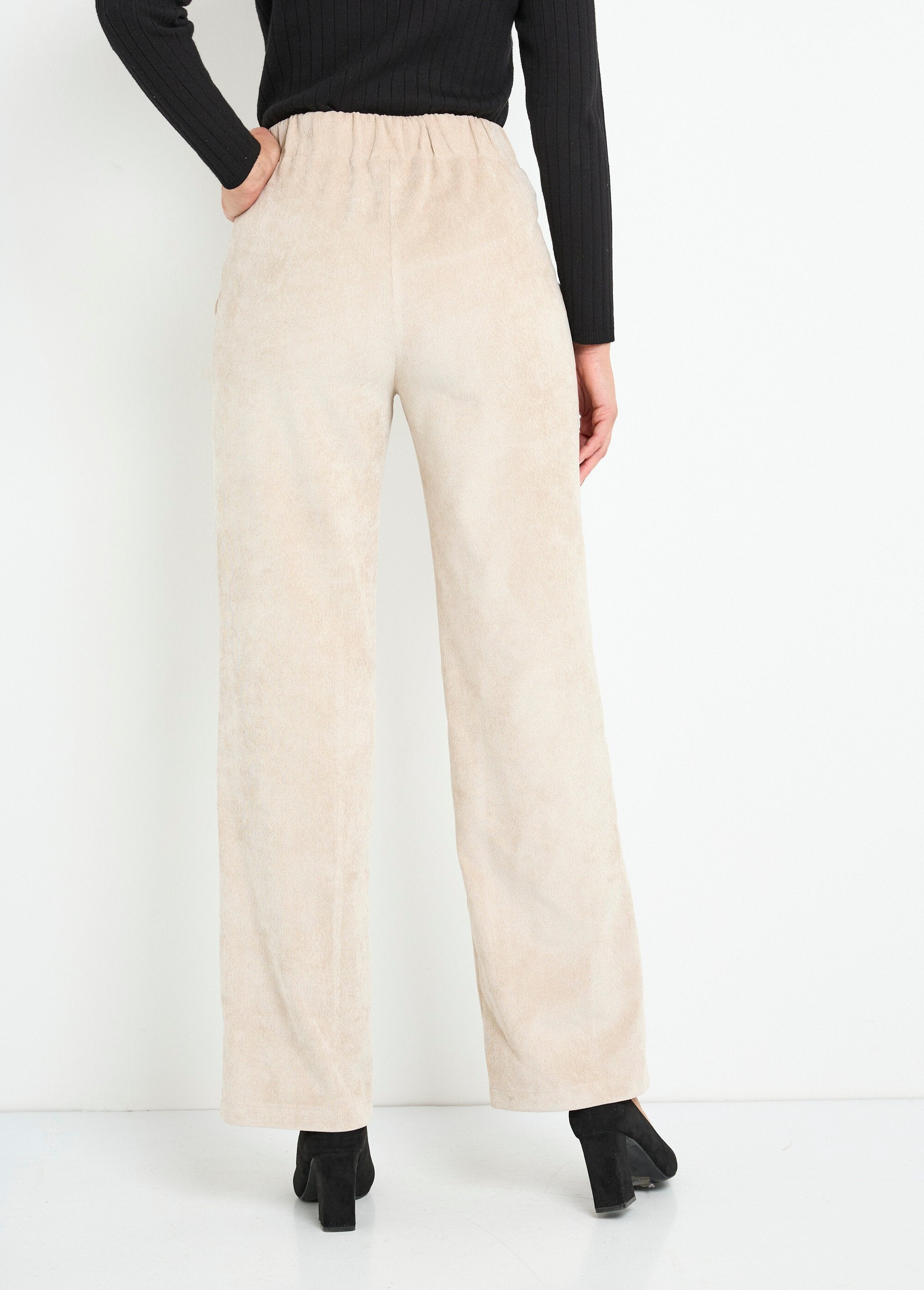 Pantalon_large_velours_milleraies_ceinture_semi-élastiquée_Ecru_DO1_slim