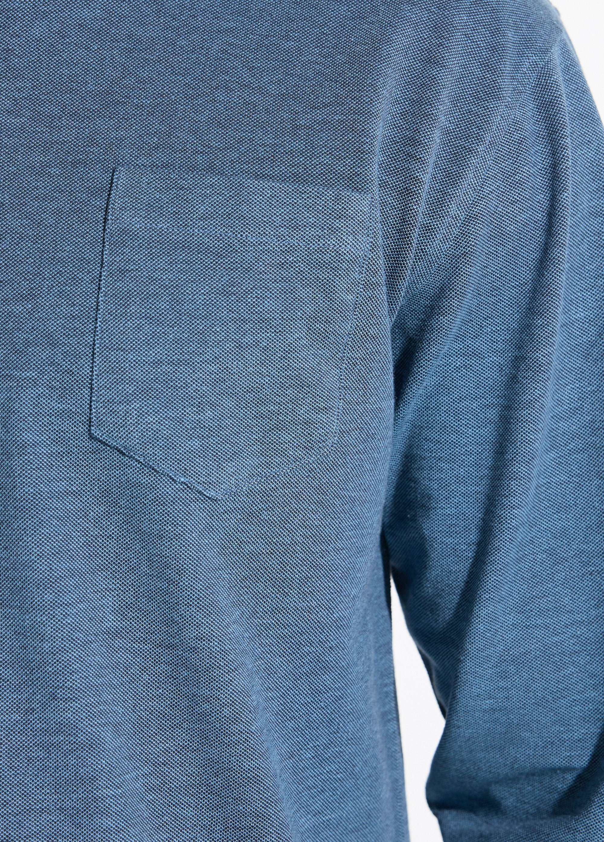 Pólo_de_manga_comprida_em_piqué_de_algodão_Bleu_DE4_slim