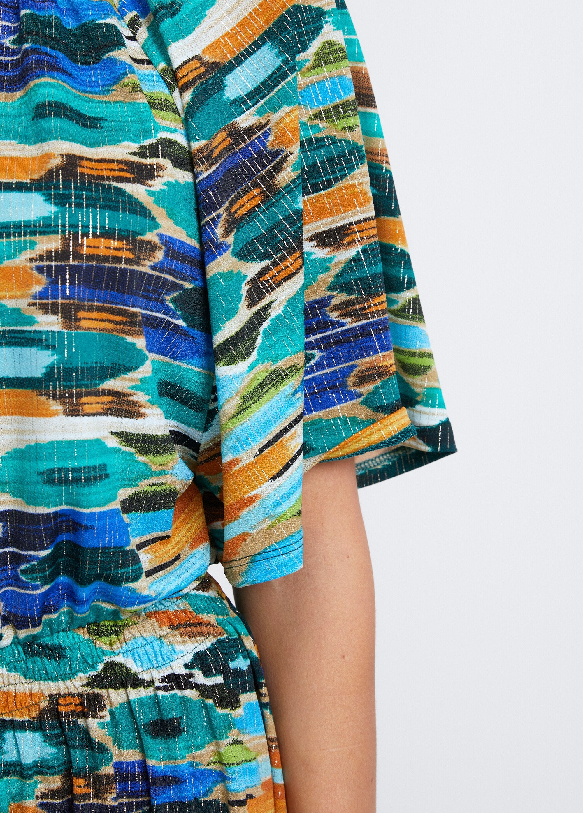 Vestido_curto_com_bata_Vert_et_ocre_DE2_slim