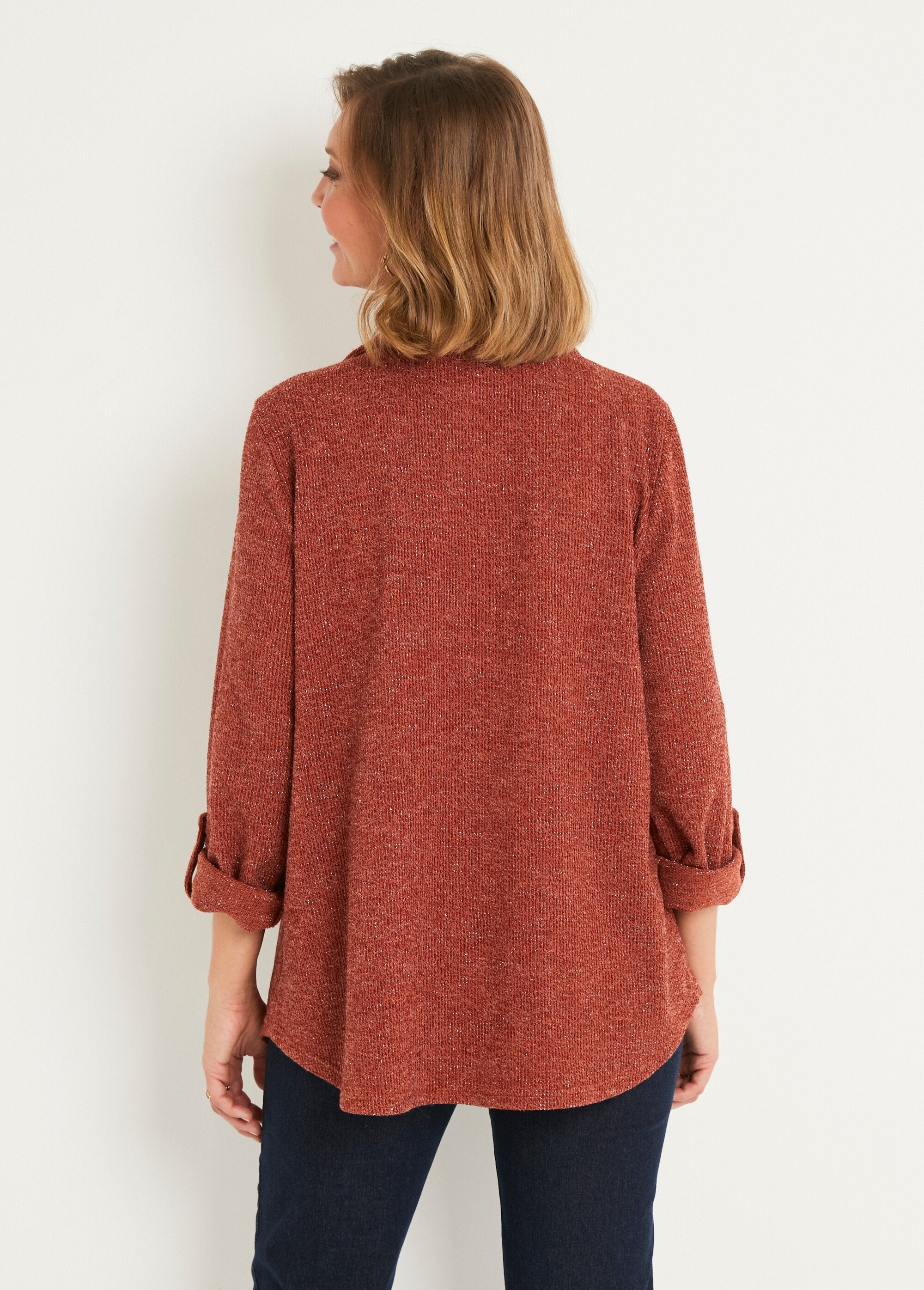 Camisola_com_botões_em_malha_canelada_Marron_DO1_slim