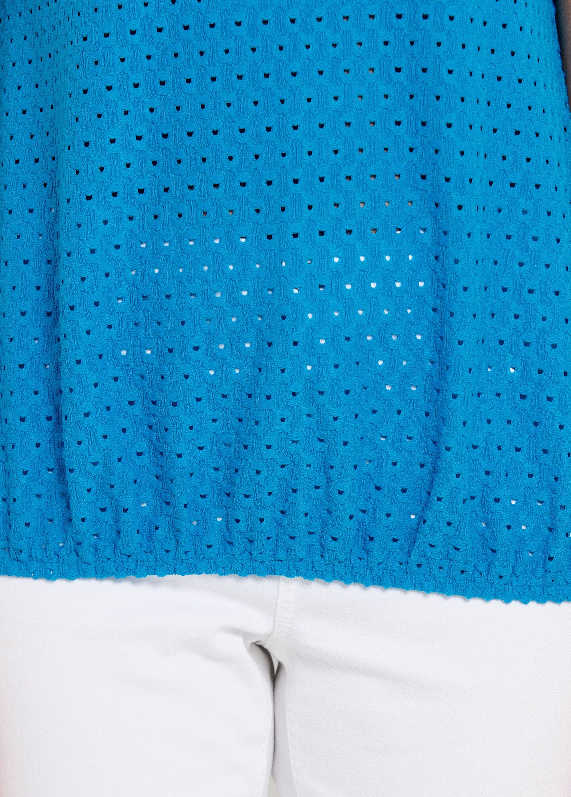 Camiseta_solta_com_blusa_curta_lisa_decote_em_V_Turquoise_DE1_slim