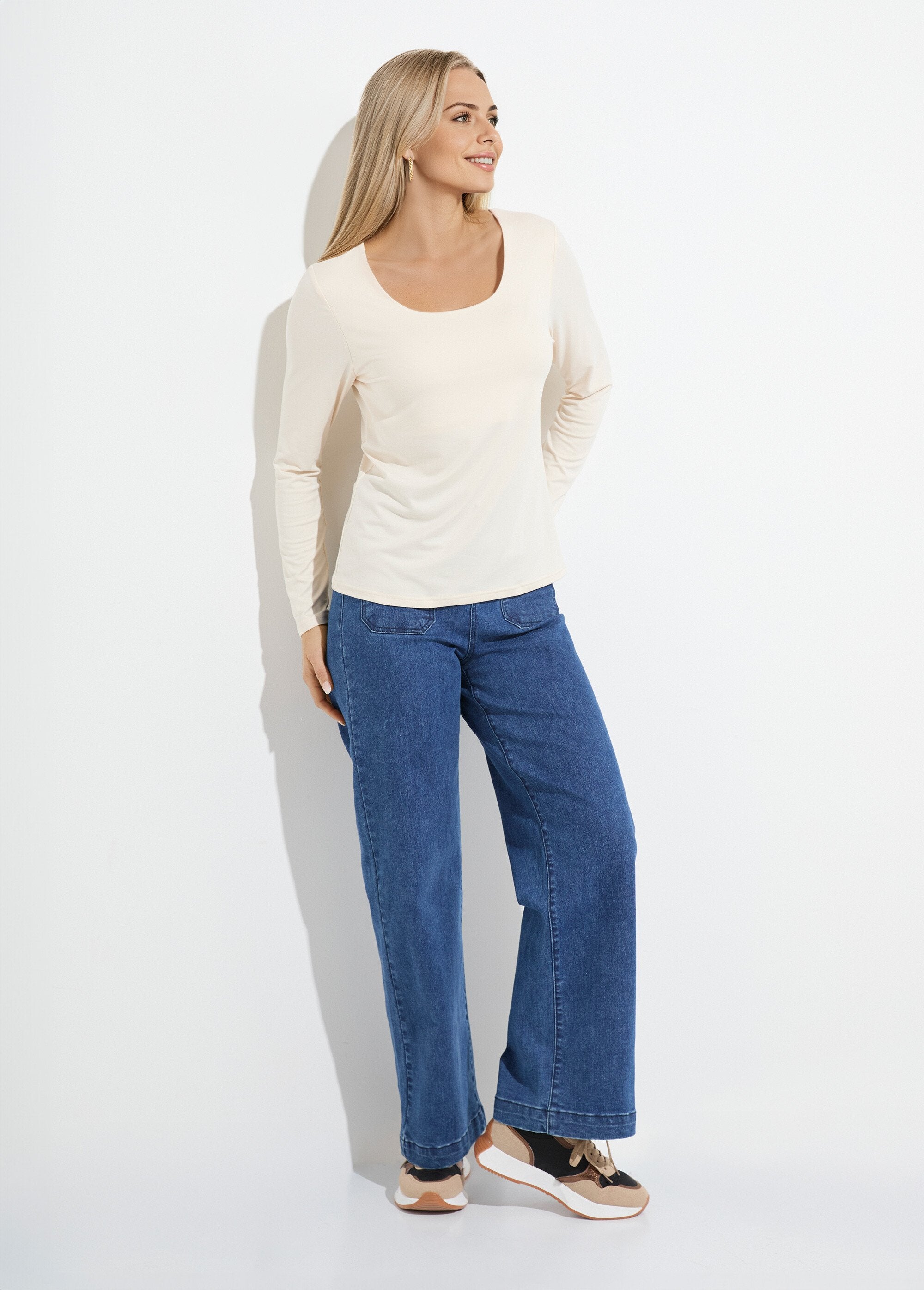 T-shirt_de_manga_comprida_Ecru_SF1_slim