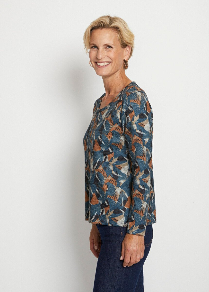 T-shirt_de_manga_curta_com_estampado_Bleu_et_orange_DR1_slim