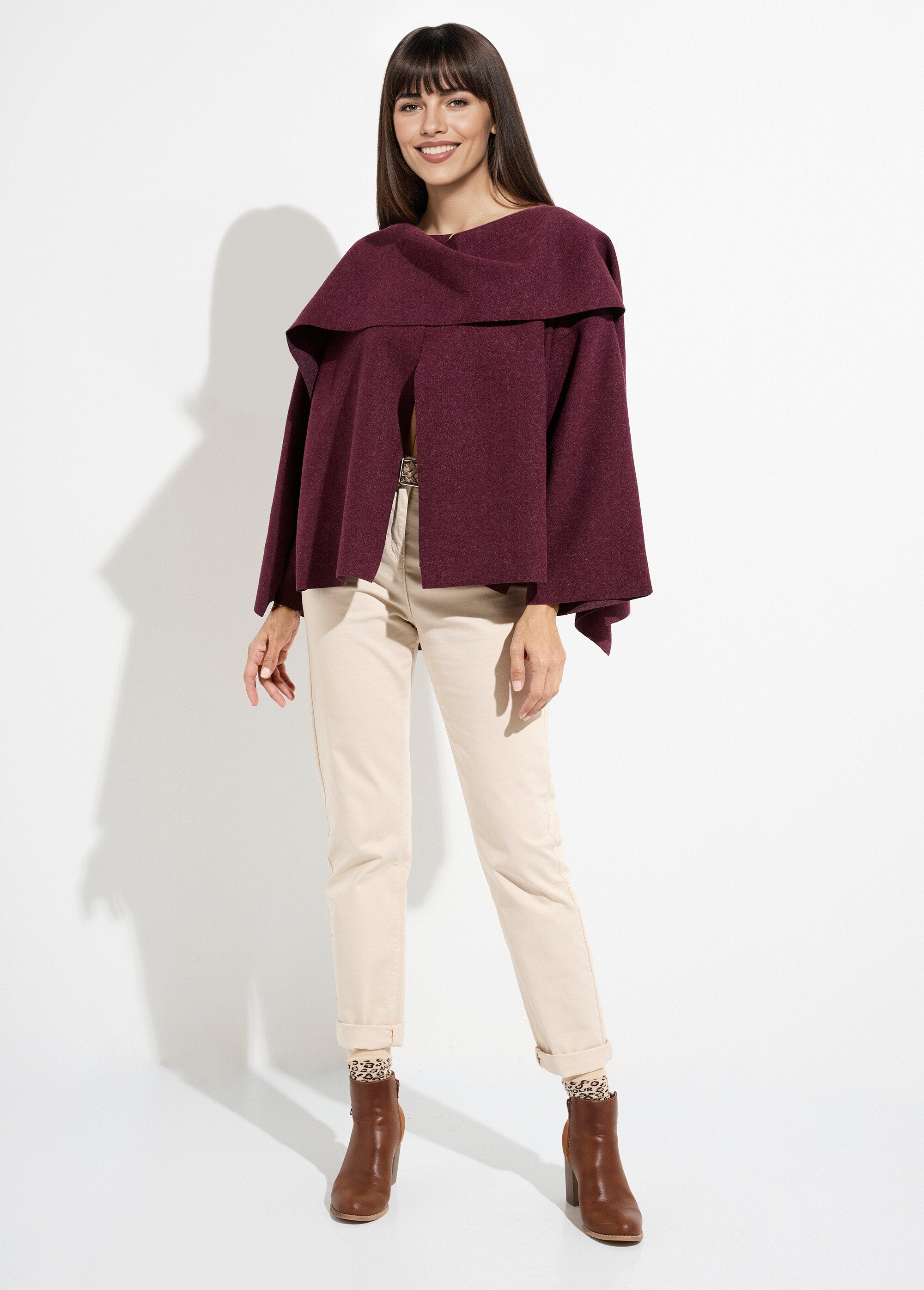 Casaco_e_cachecol_com_botões_de_metal_Bordeaux_SF1_slim