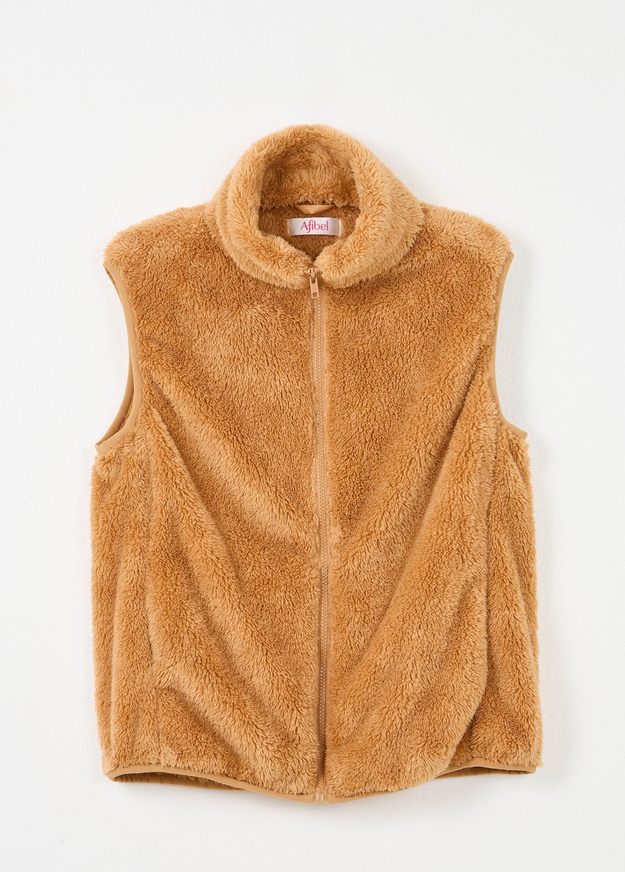 Casaco_de_pele_sintética_sem_mangas_com_gola_subida_Chamois_AP1_slim