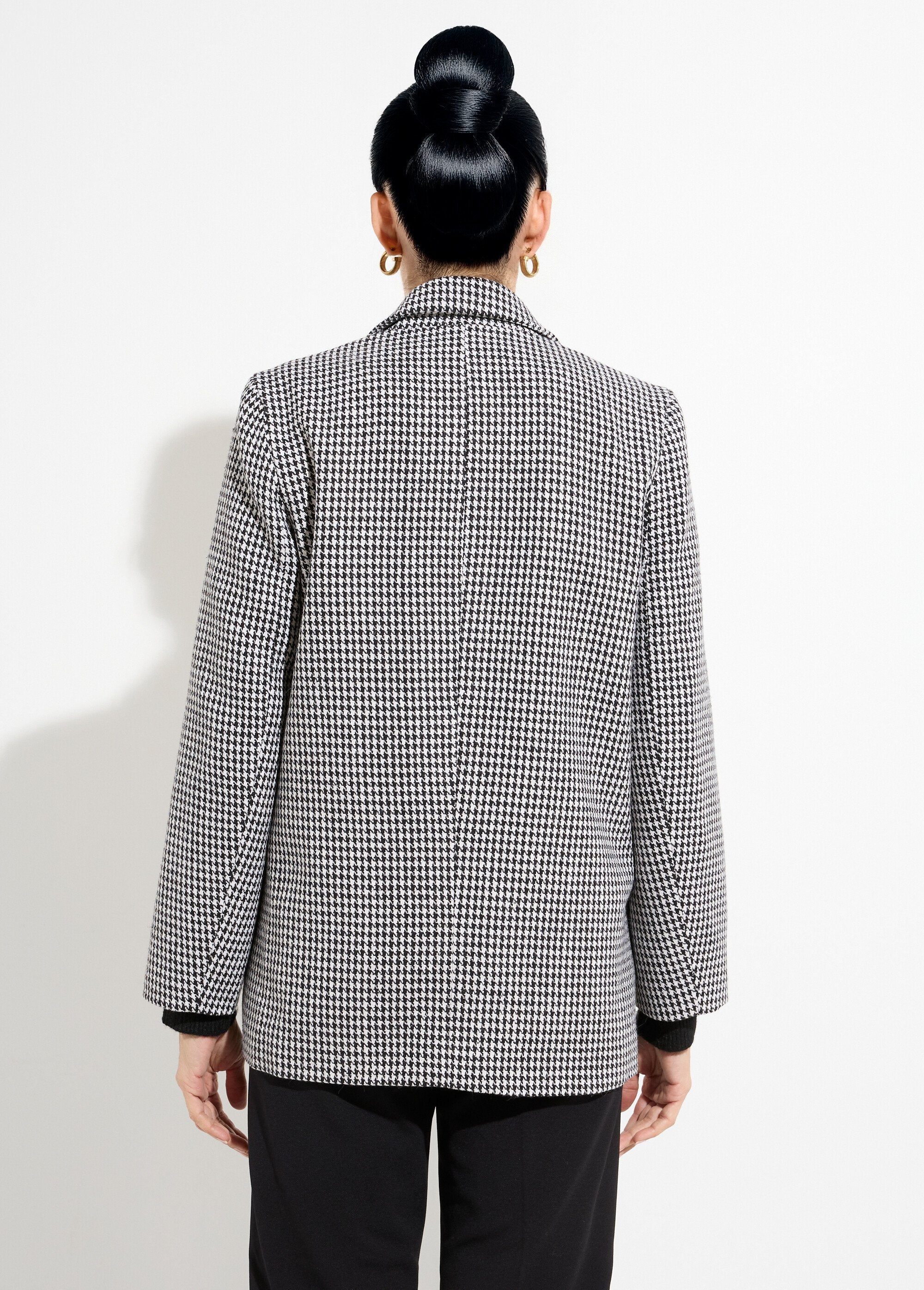 Casaco_em_jacquard_houndstooth_com_gola_à_medida_Noir_et_blanc_DO1_slim