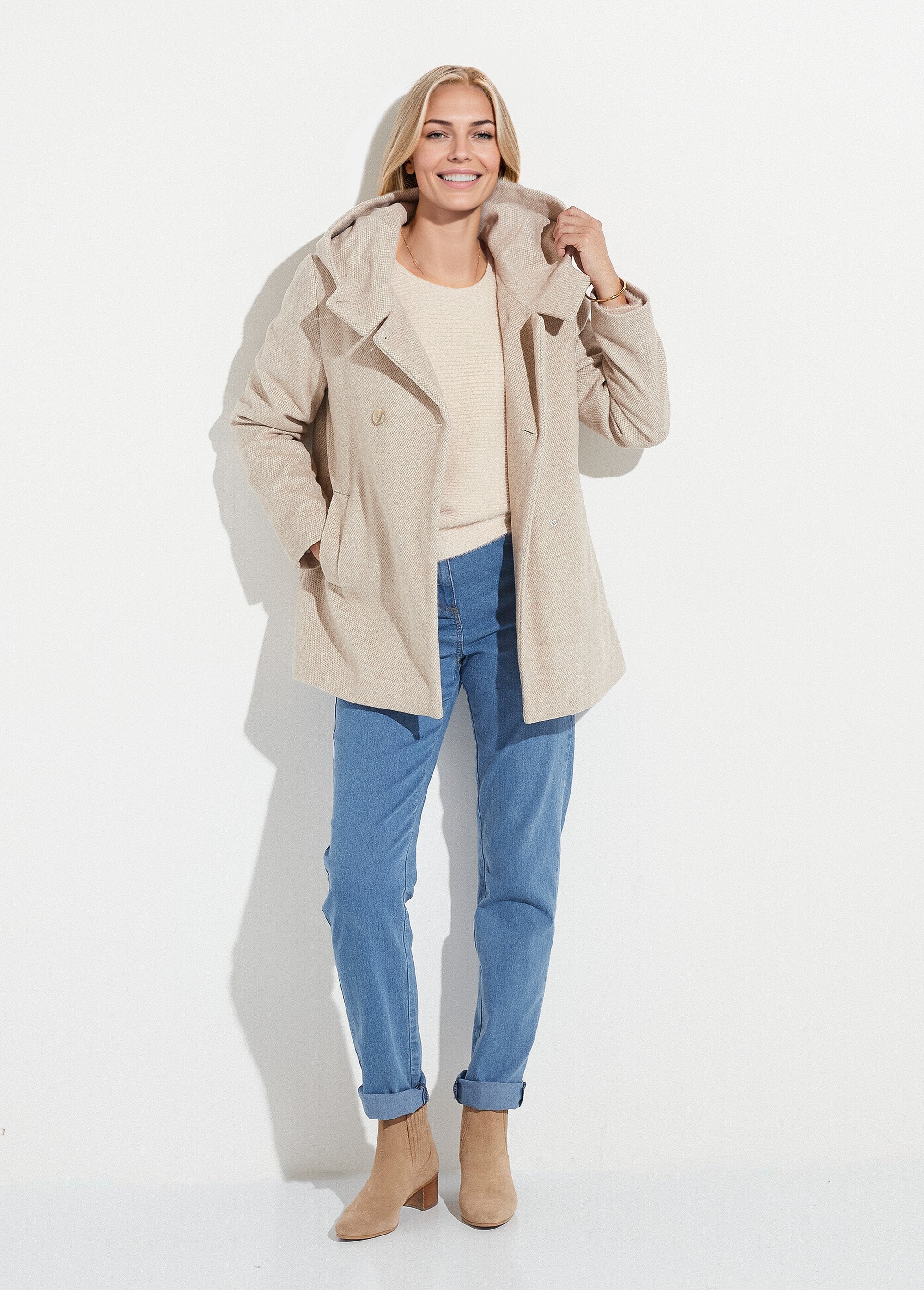 Casaco_de_lã_de_tweed_trespassado_com_capuz_Beige_SF1_slim