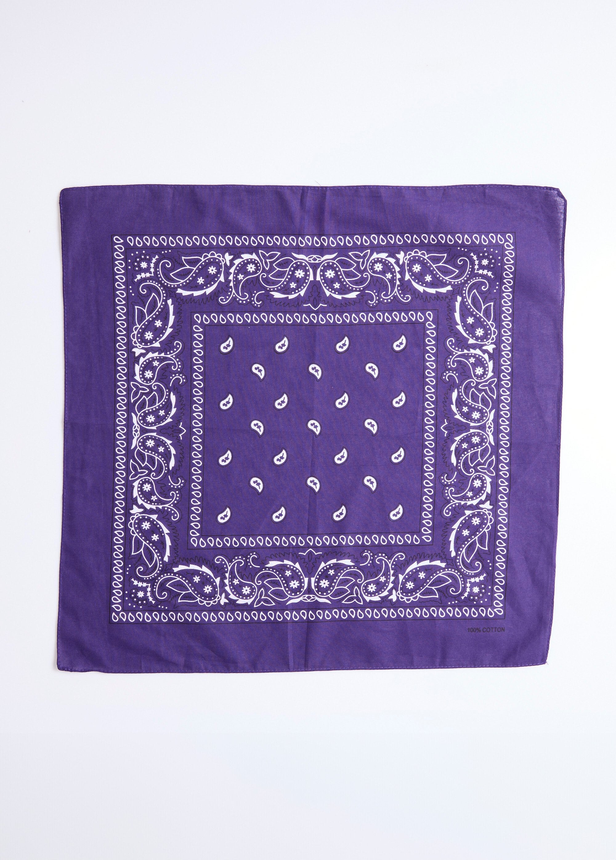 Foulard_carré_façon_bandana_Violet_fonce_DE1_slim