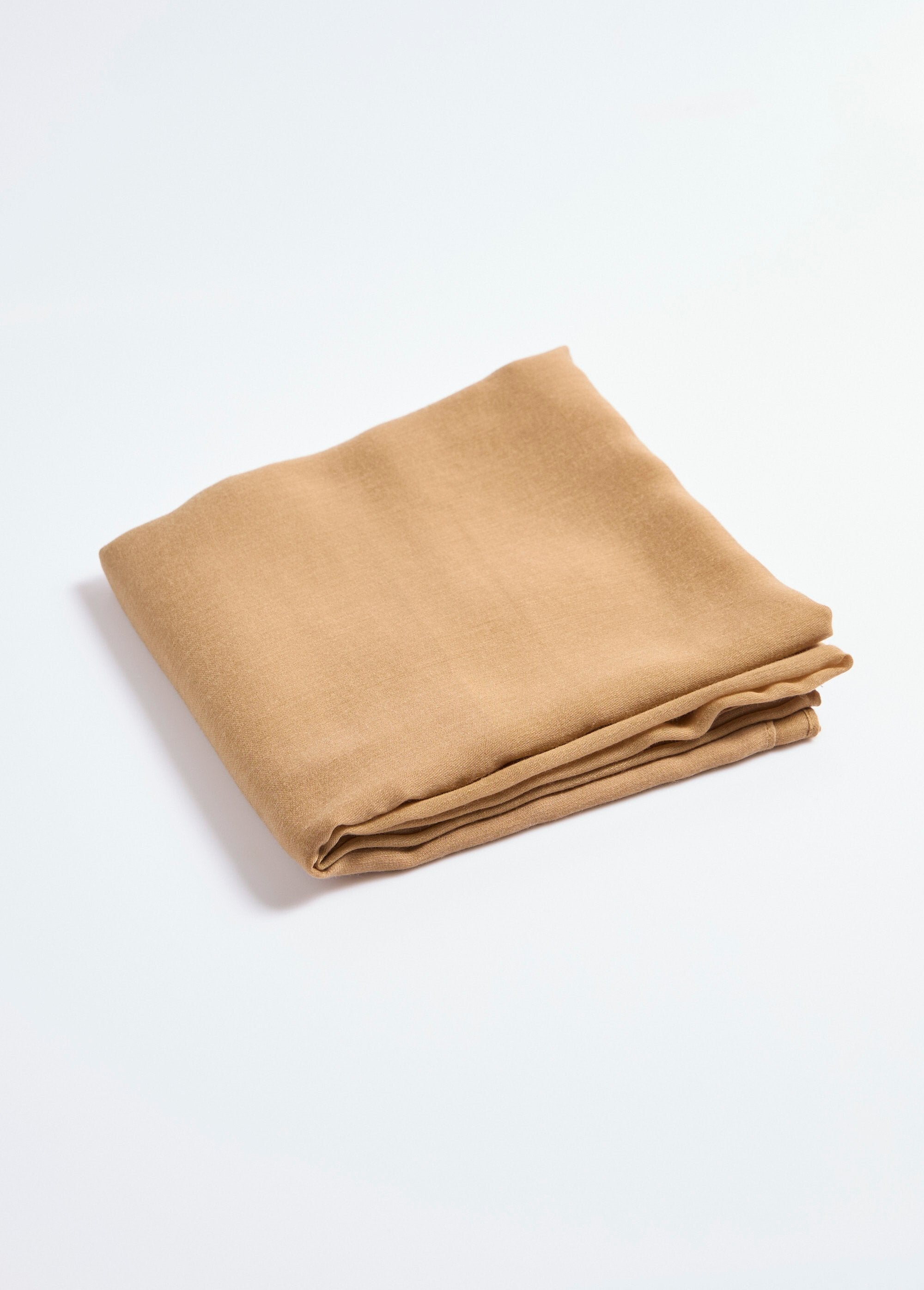 Étole_paréo_fluide_à_nouer_Camel_DE1_slim