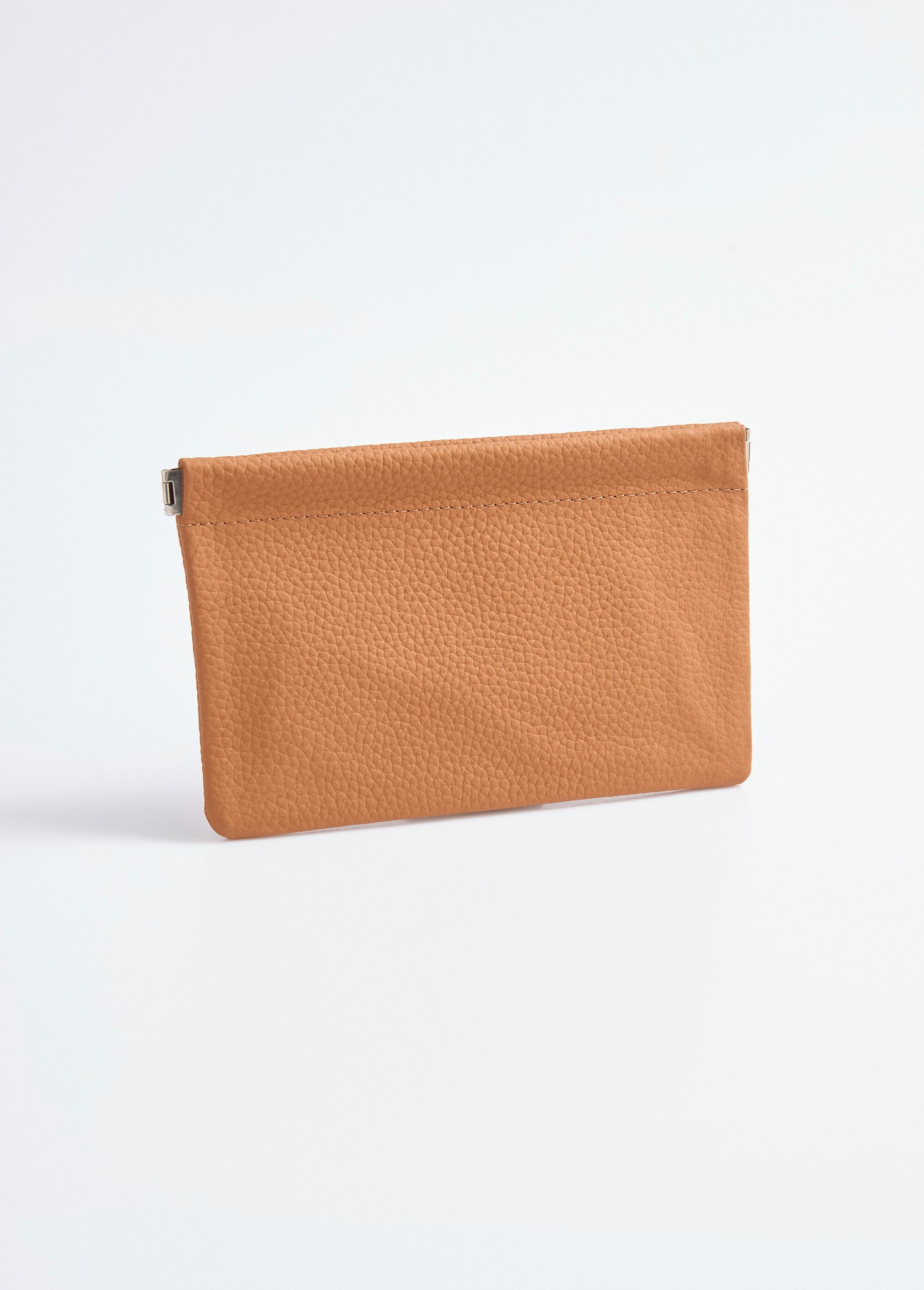 Petite_pochette_cuir_fermeture_rigide_Camel_DE2_slim