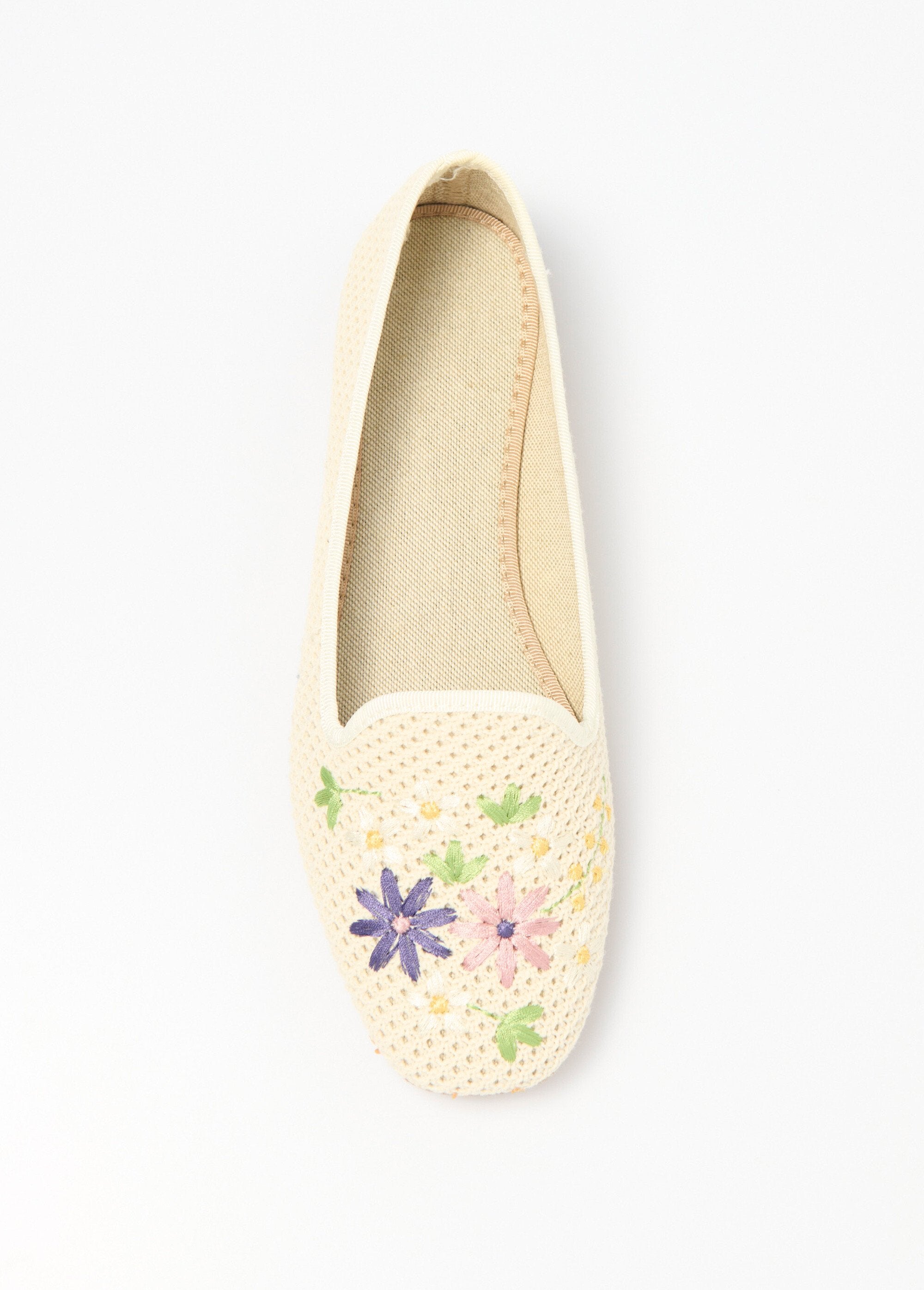 Ballerines_ouvertes_textile_brodé_talon_plat_Beige_OV1_slim