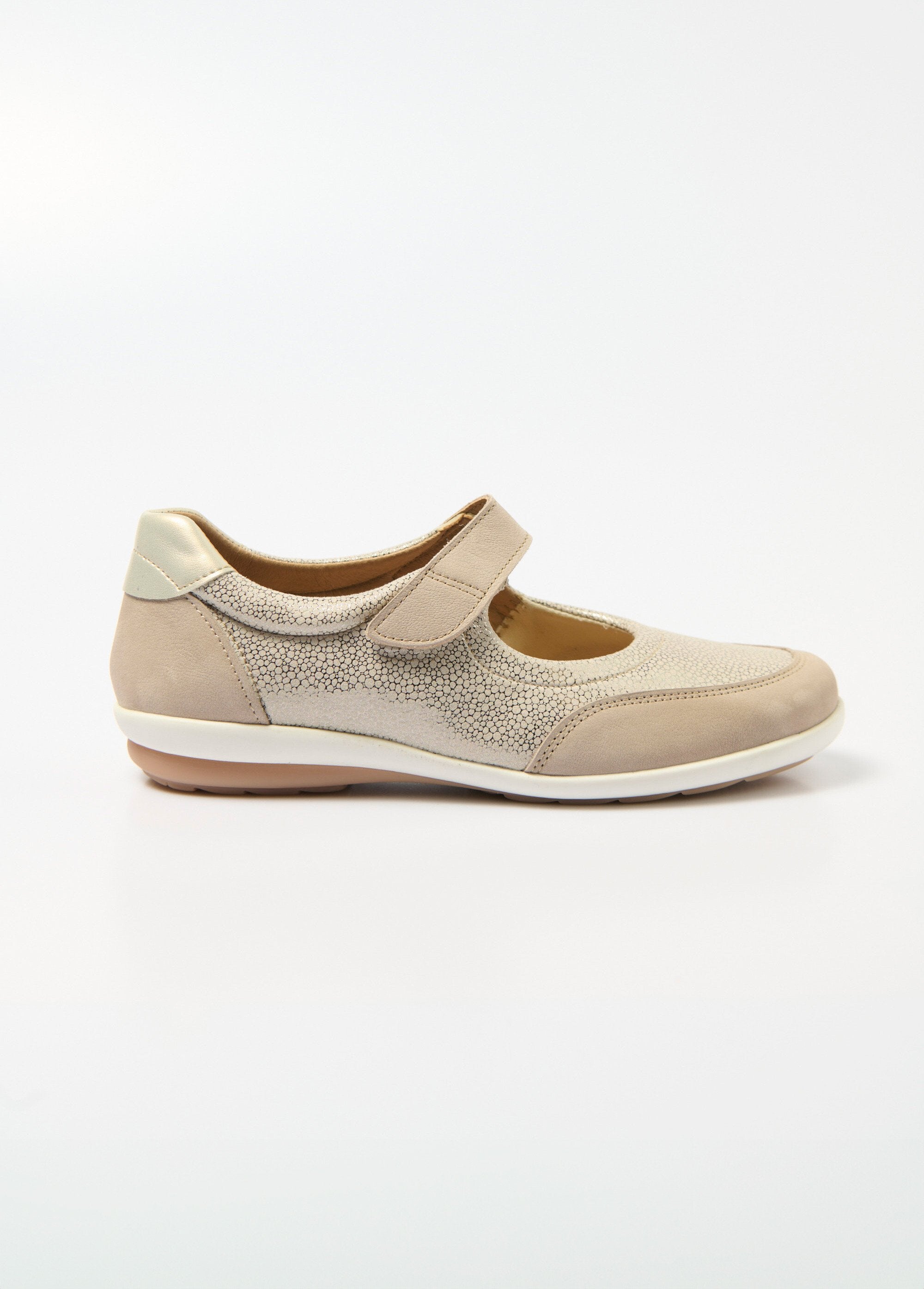 Ballerines_scratchées_pieds_sensibles_grande_largeur_Beige_DR1_slim