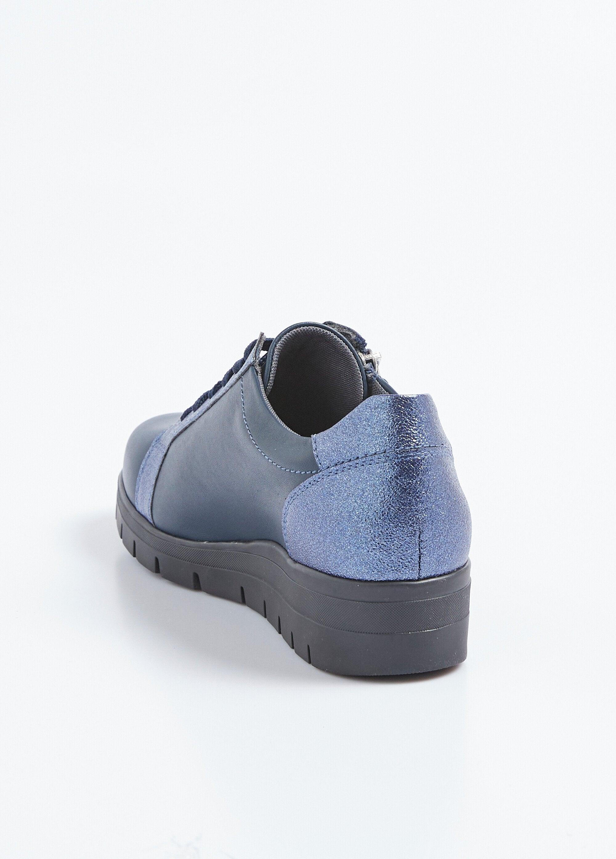 Tênis_bi-material_com_cadarço_e_zíper,_largura_confortável_Bleu_DO1_slim