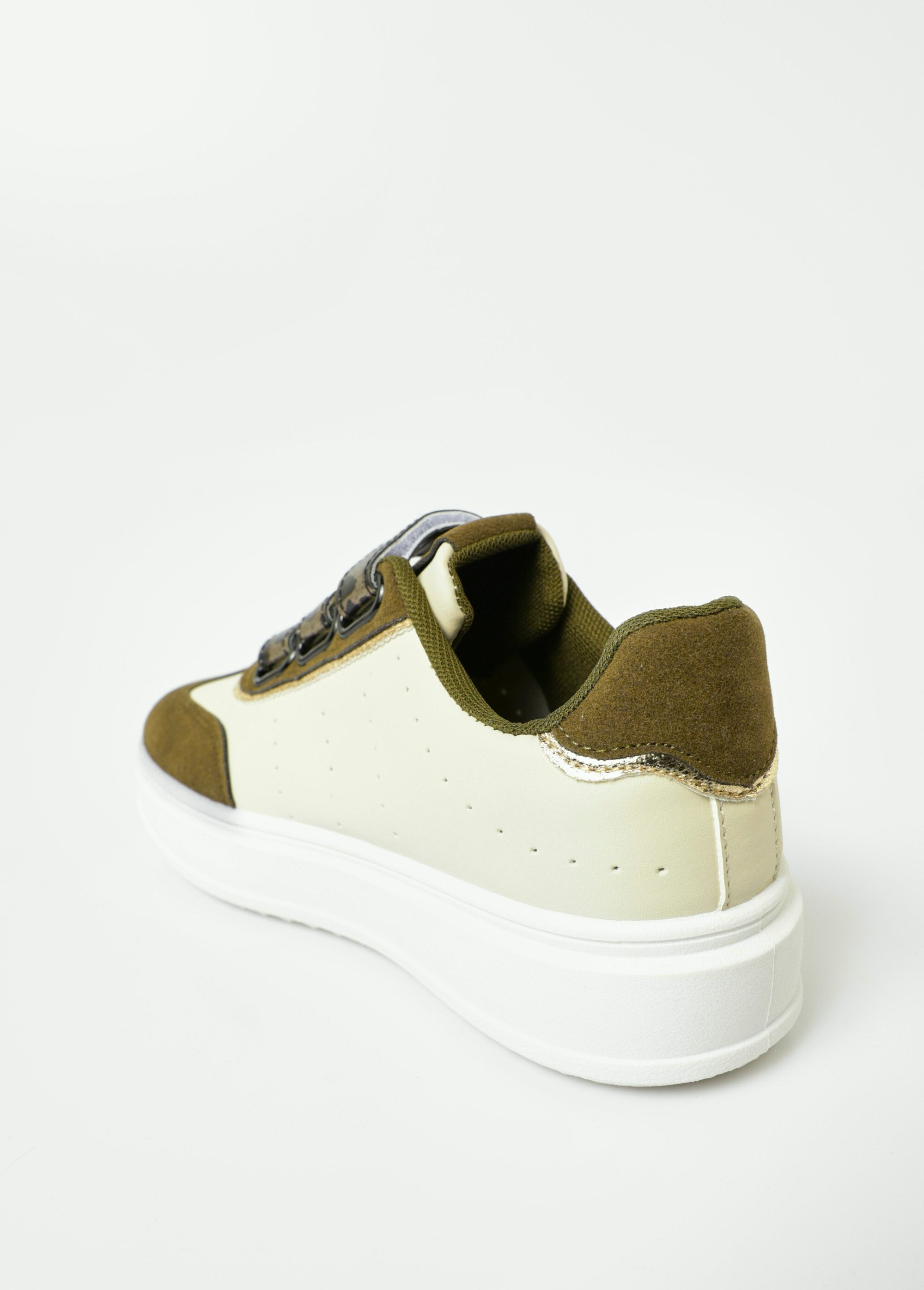 Tênis_bimaterial_com_velcro_de_estampa_animal_Kaki_DO1_slim