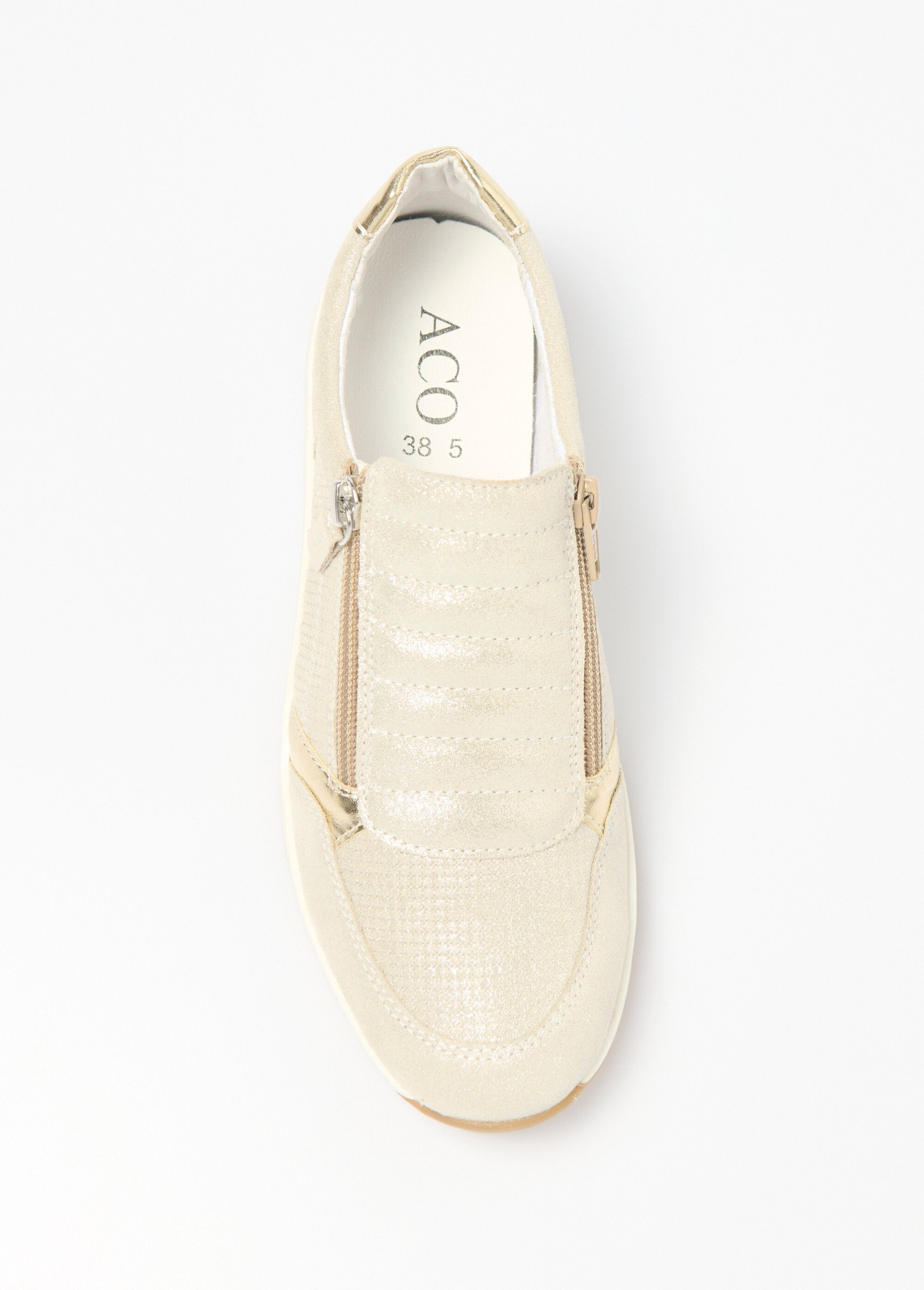 Baskets_cuir_zippées_grande_largeur_Beige_irise_OV1_slim