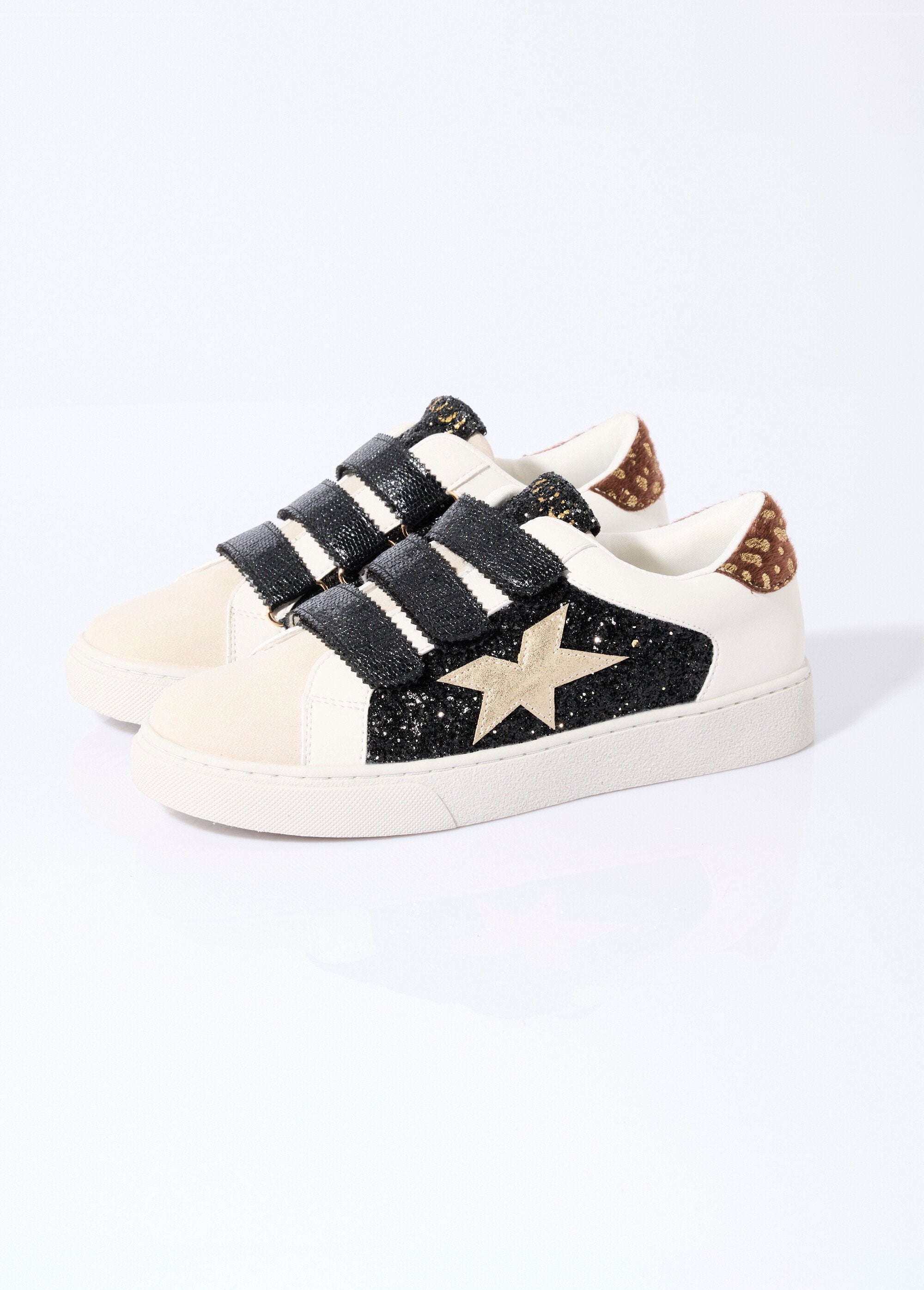 Baskets_tendance_multimatières_à_scratchs_Beige_et_noir_DE1_slim