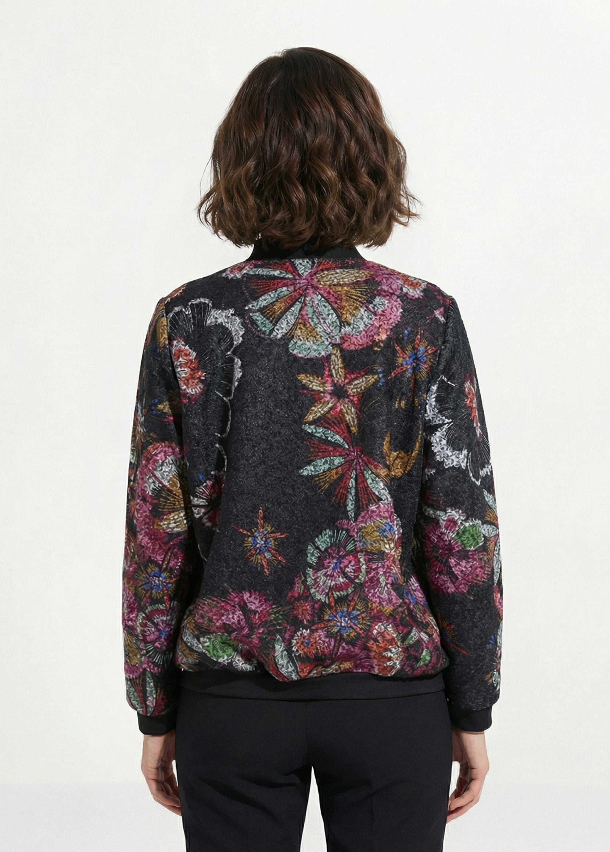 Casaco_bomber_em_tecido_boucle_estampado_Noir_et_rose_DO1_slim