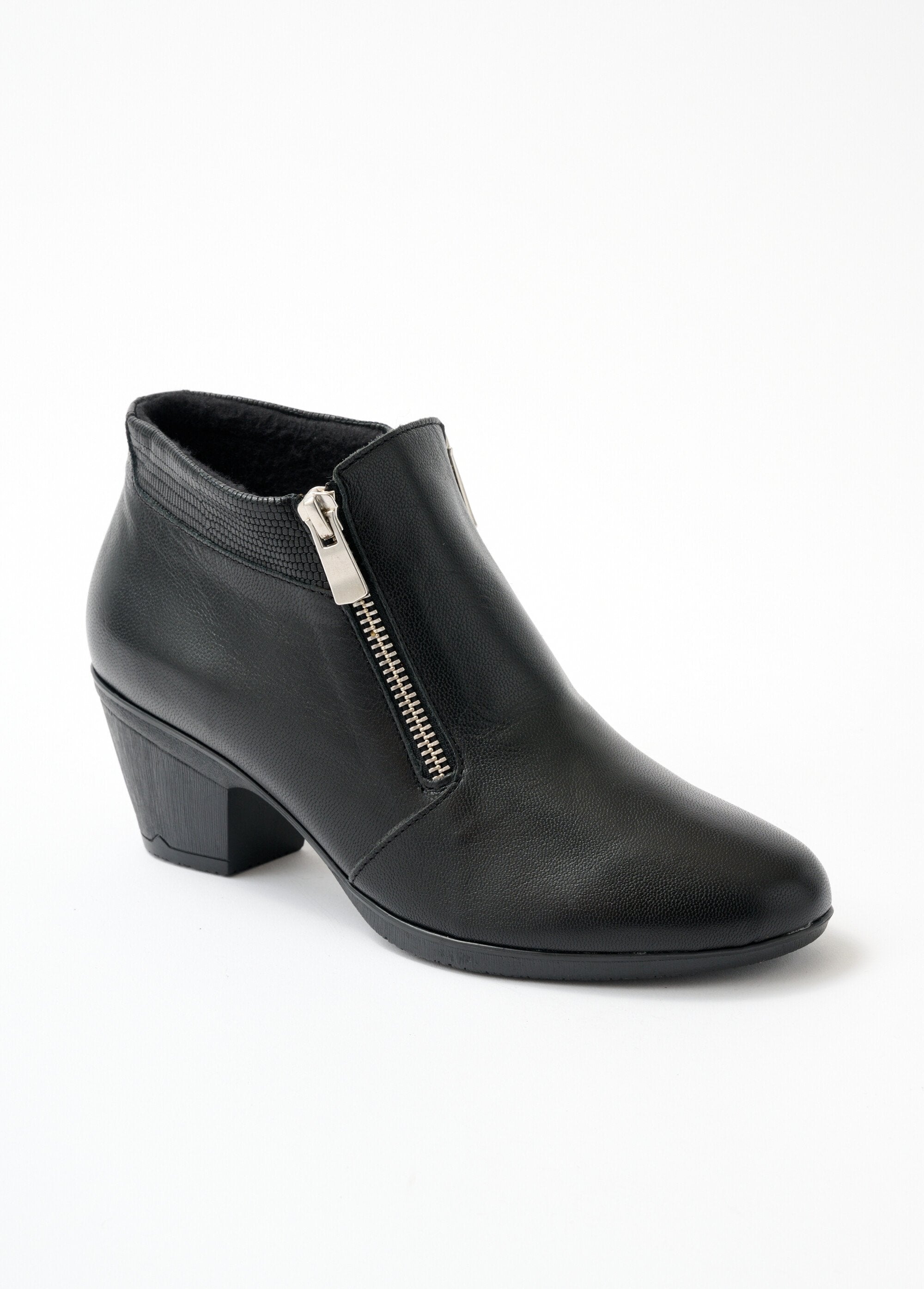 Botas_largas_de_couro_conforto_com_zíper_duplo_PRETO_FA1_slim