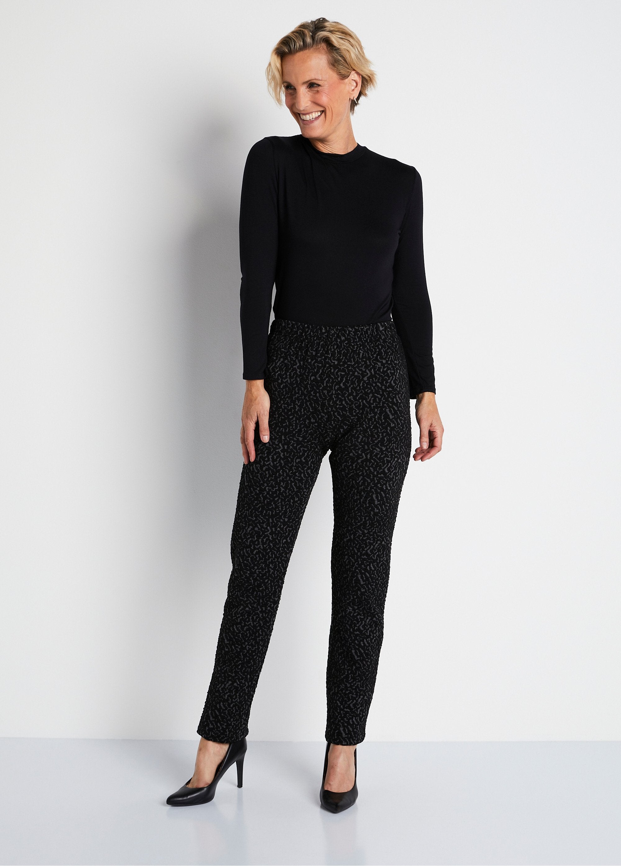 Leggings_de_cintura_elástica_lisa_ou_bicolor_Cinza_e_preto_SF1_slim