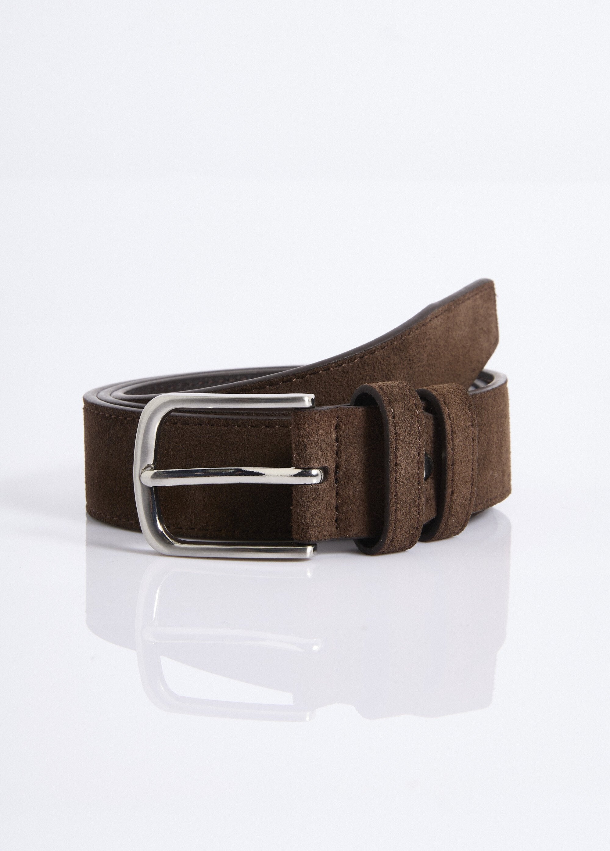 Ceinture_en_suédine_avec_boucle_métal_Marron_FA1_slim