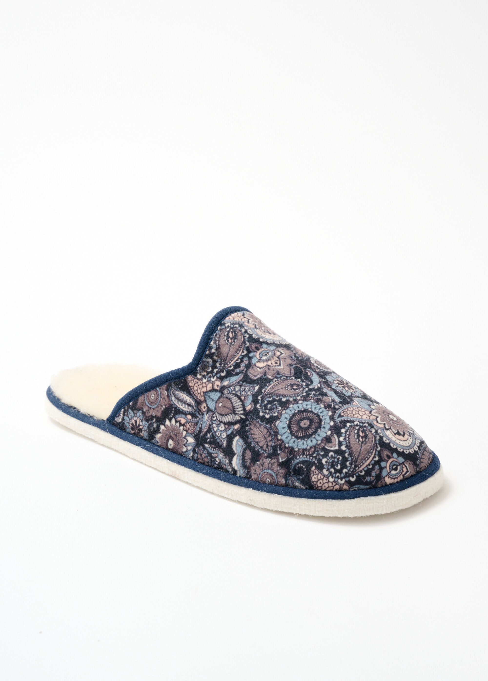 Chinelo_mule_de_largura_confortável_com_forro_de_lã_Impressão_azul_FA1_slim