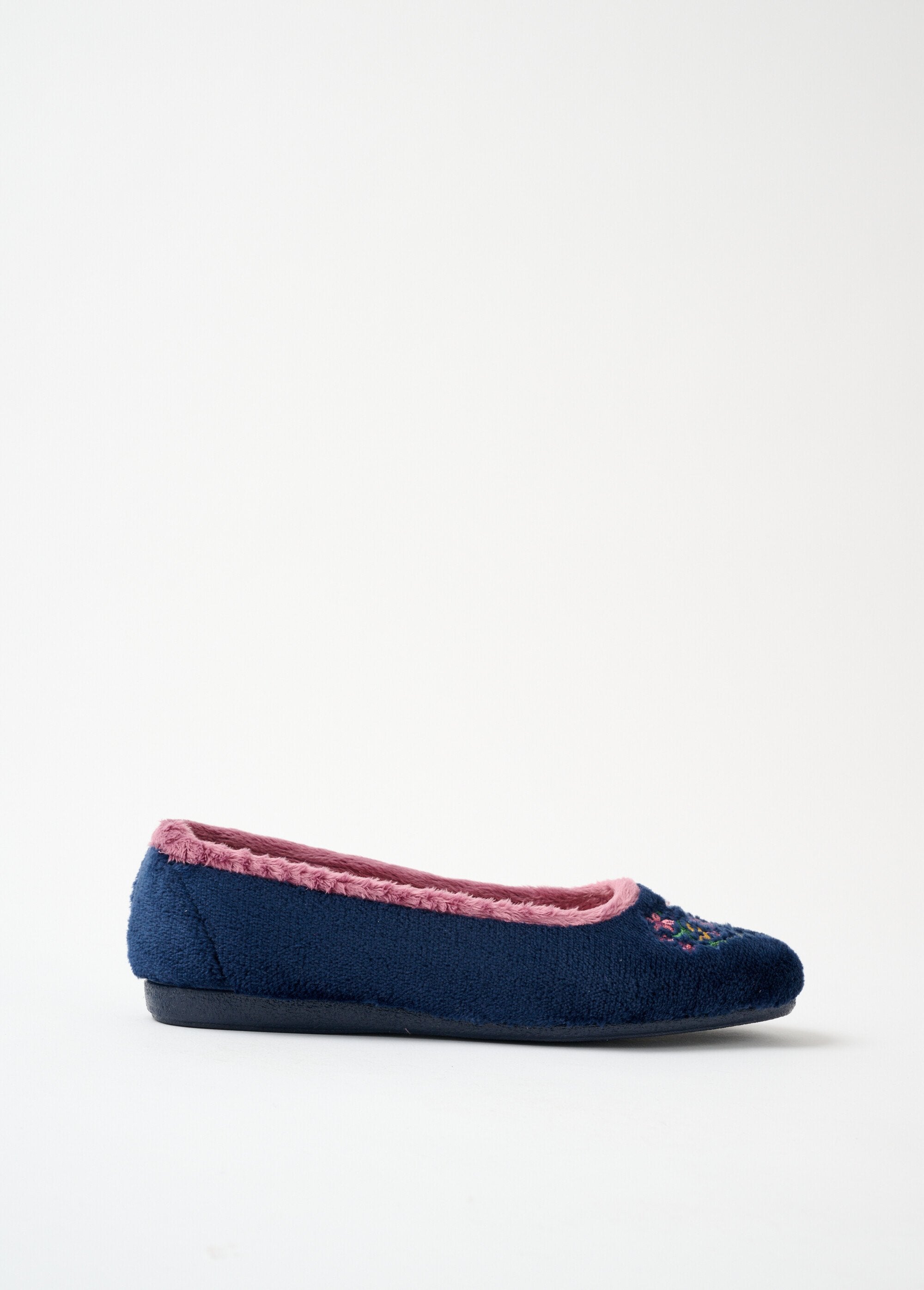 Pantufas_de_bailarina_de_peluche_conforto_largura_Marine_DR1_slim