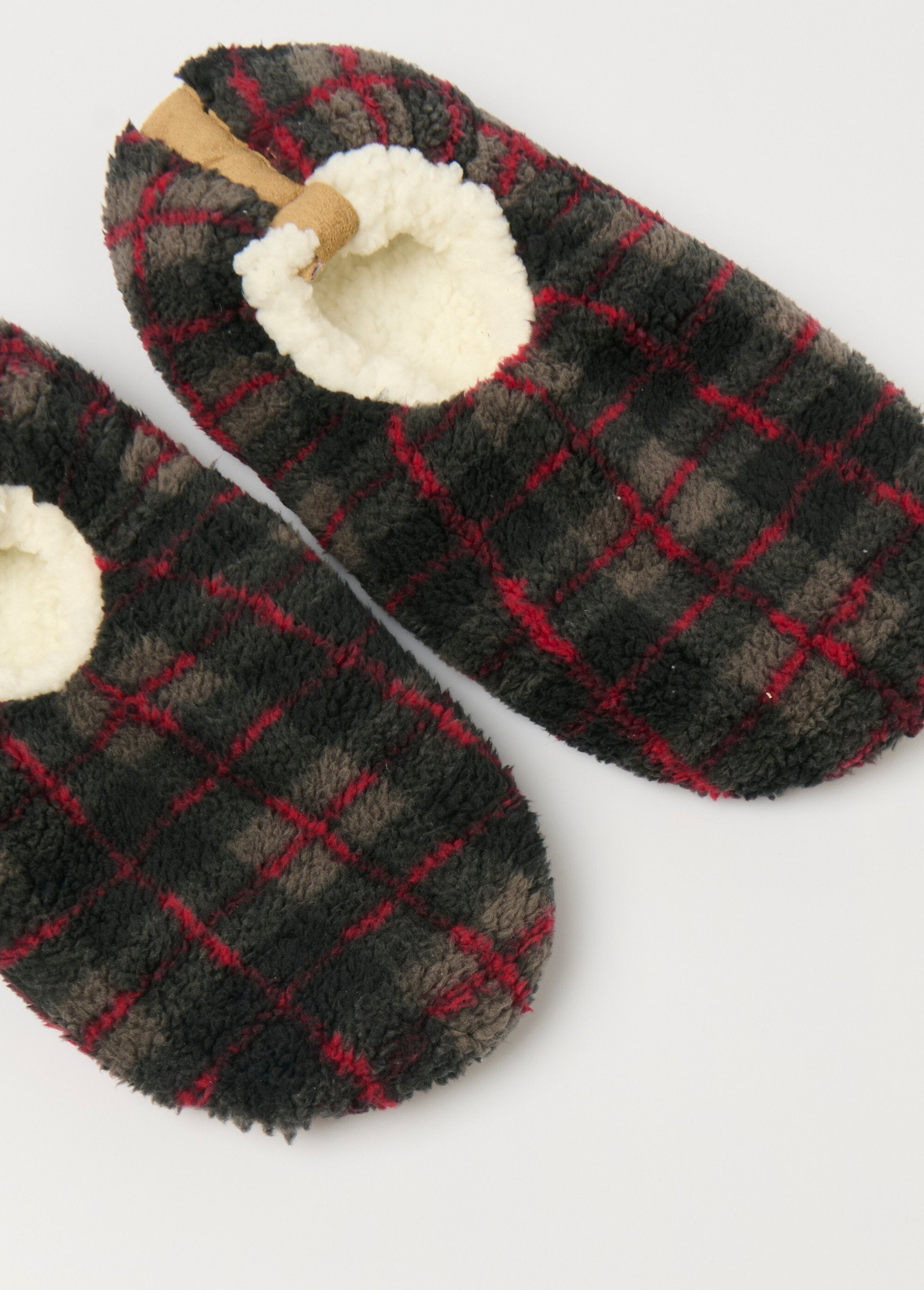 Pantufas_quentes,_antiderrapantes_e_forradas_Carreaux_rouge_DE1_slim