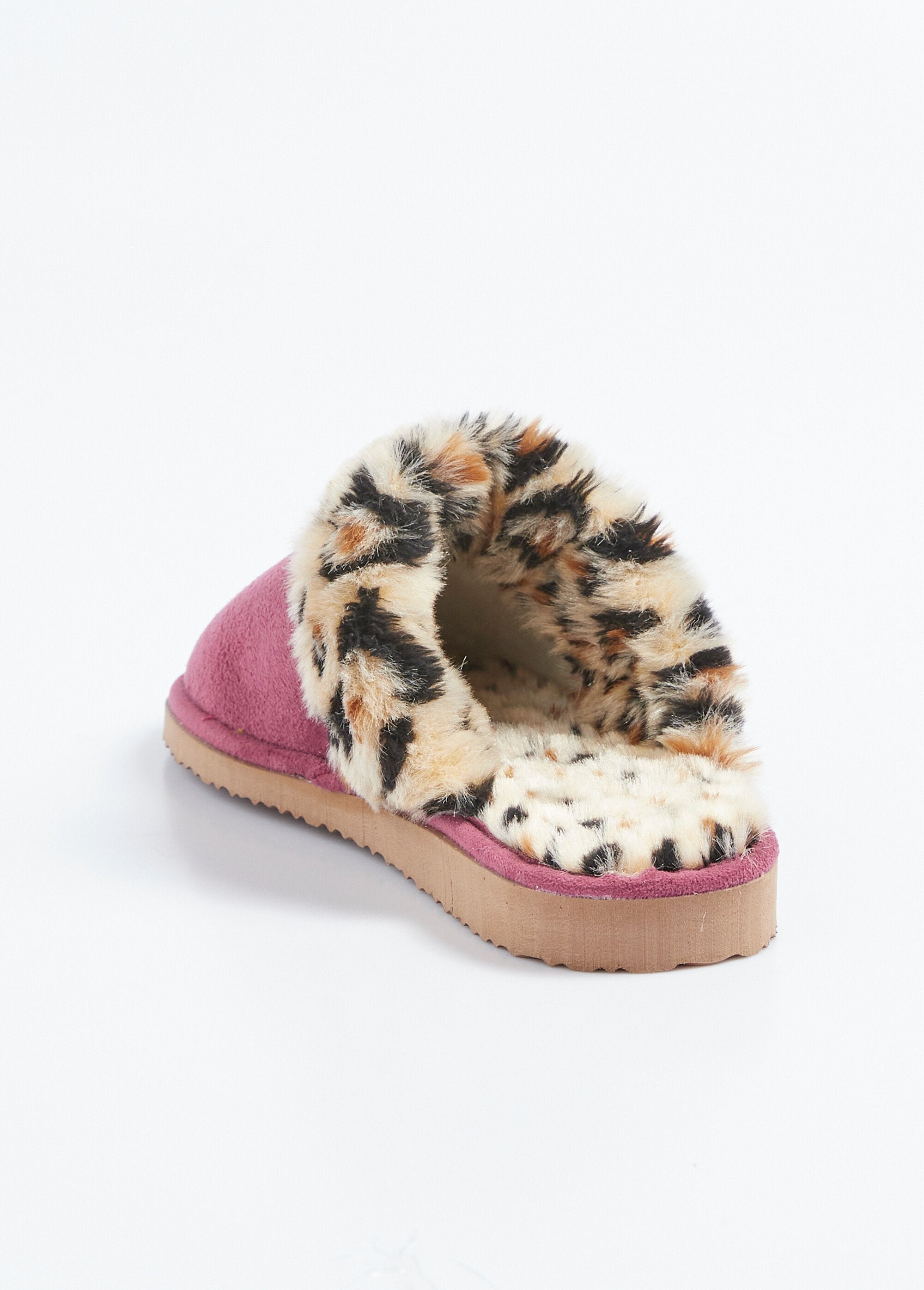 Chaussons_mules_fourrés_imprimé_léopard_largeur_confort_Rose_DO1_slim